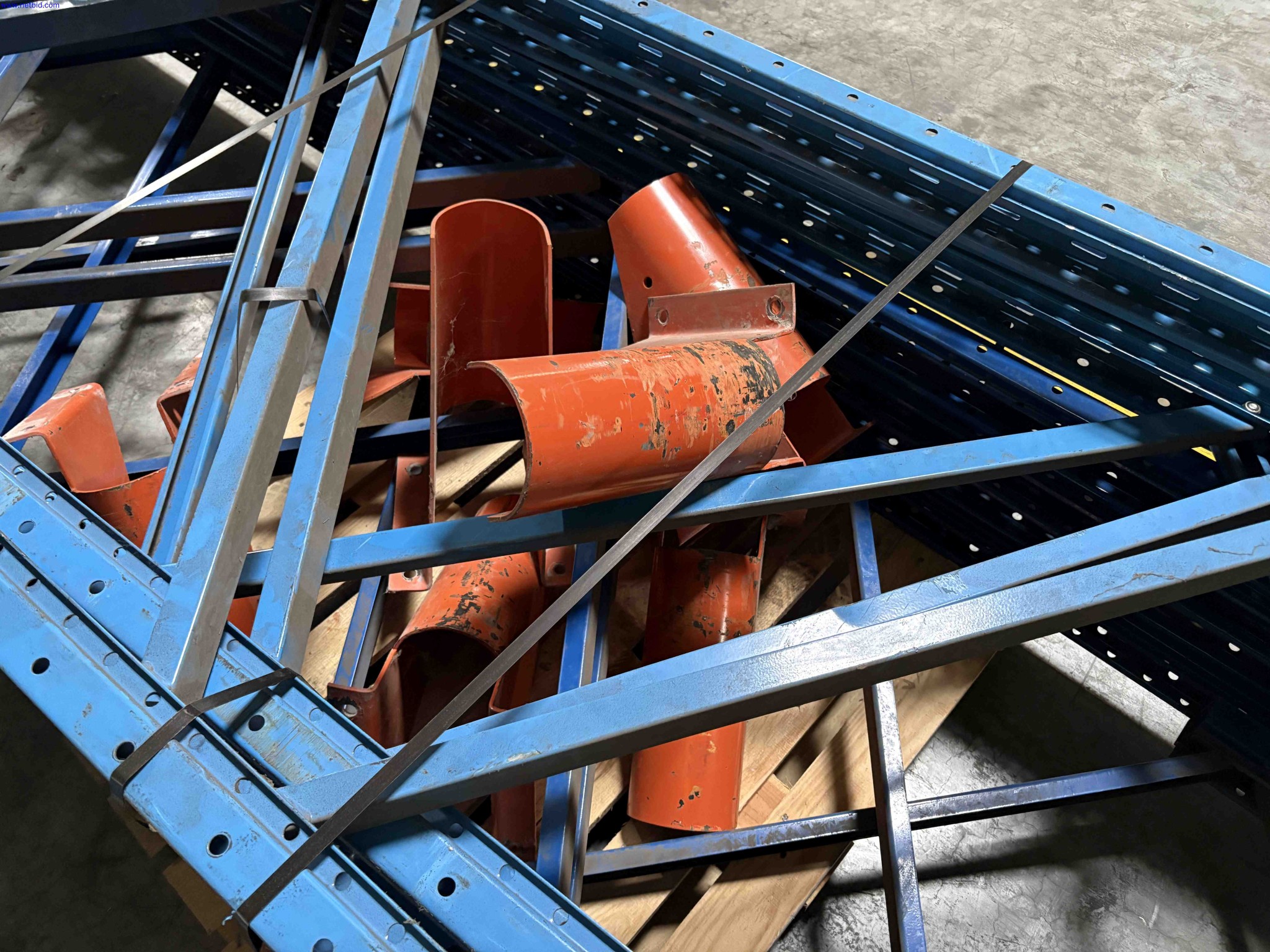 Boltless Pallet Racking Stow – foto 5 – kavel bij NetBid, Roterijstraat 205-8793 Waregem