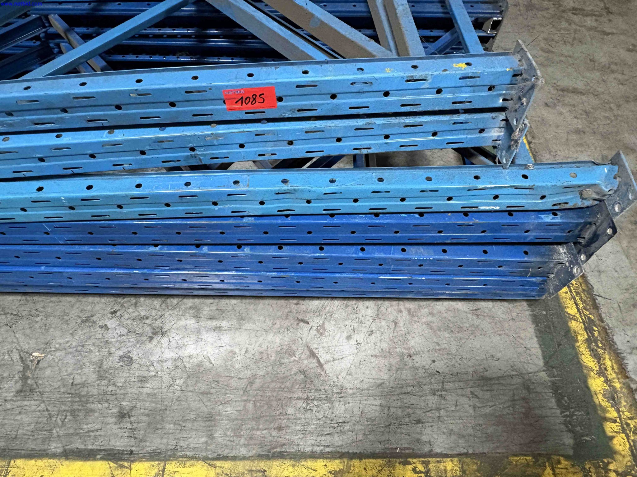 Boltless Pallet Racking Stow – foto 7 – kavel bij NetBid, Roterijstraat 205-8793 Waregem
