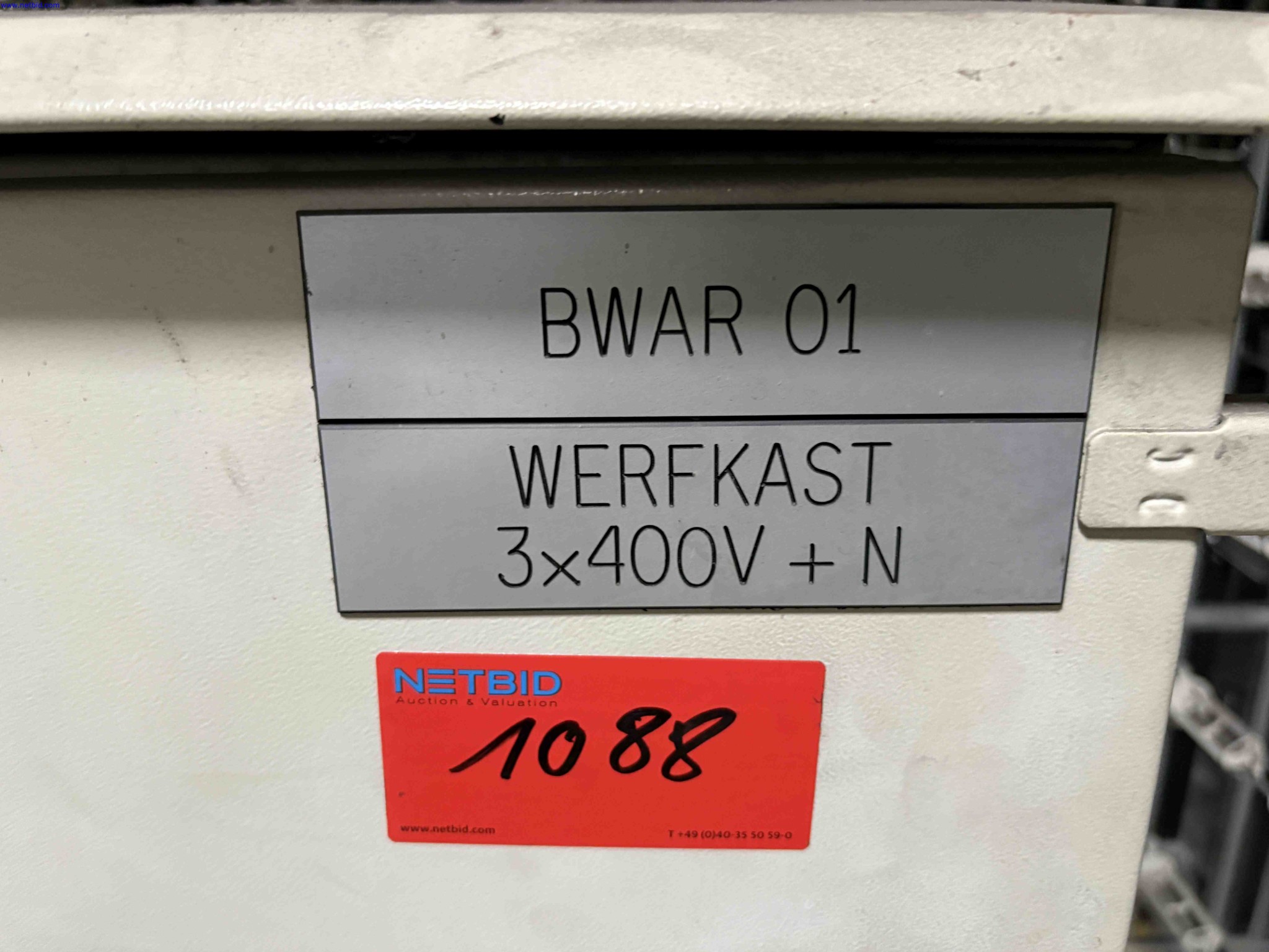 Industrial electrical mains distribution trolley Sarel 565 – foto 6 – kavel bij NetBid, Roterijstraat 205-8793 Waregem