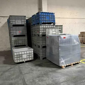 1 Set Industrielle Kunststoffkisten / Palettenkisten