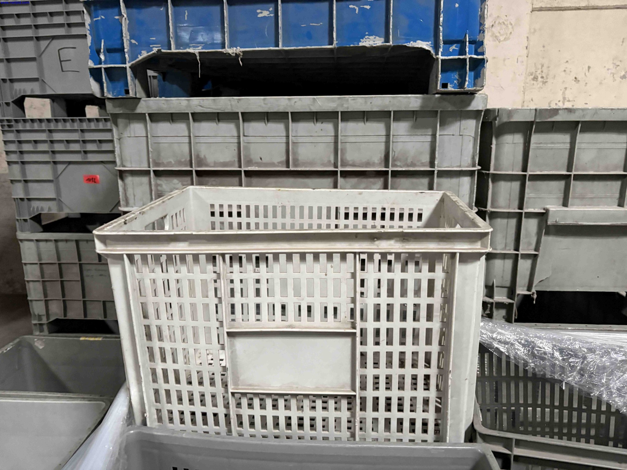 1 Set Industrial plastic boxes / pallet boxes – foto 5 – kavel bij NetBid, Roterijstraat 205-8793 Waregem