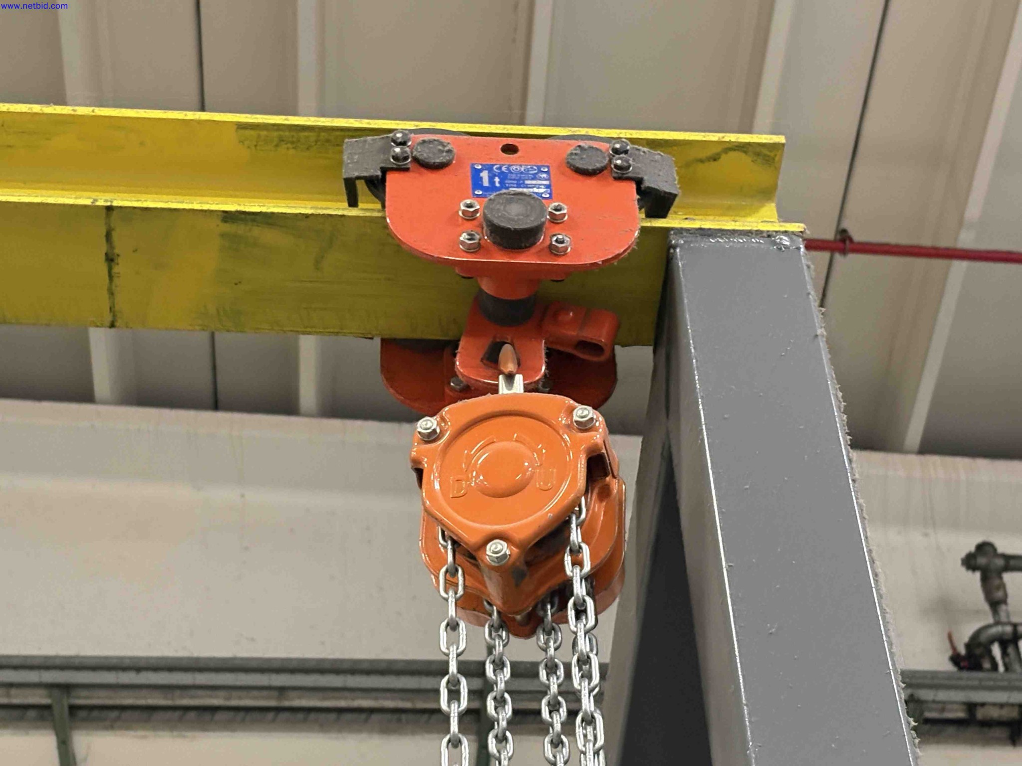 Freestanding twin-girder gantry crane system Vital – foto 4 – kavel bij NetBid, Roterijstraat 205-8793 Waregem