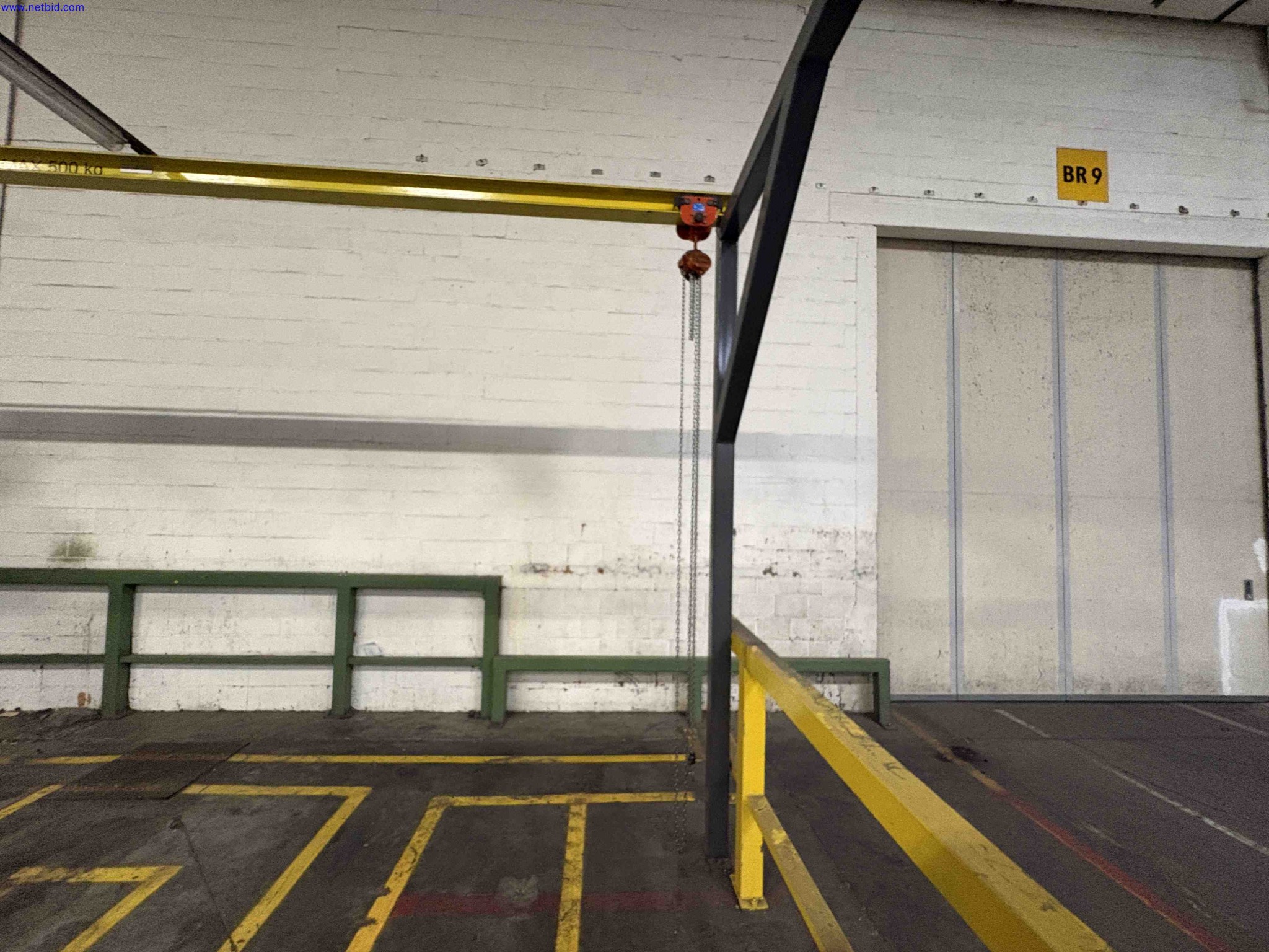 Freestanding twin-girder gantry crane system Vital – foto 5 – kavel bij NetBid, Roterijstraat 205-8793 Waregem