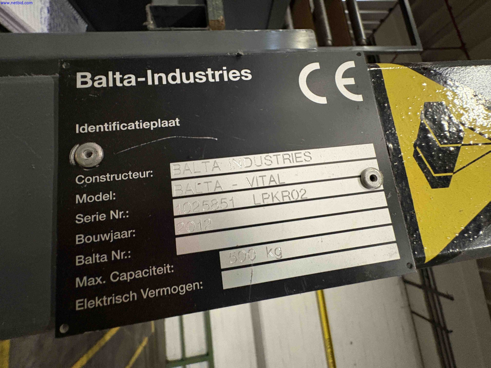 Freestanding twin-girder gantry crane system Vital – foto 8 – kavel bij NetBid, Roterijstraat 205-8793 Waregem