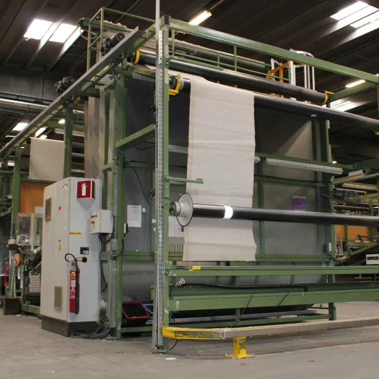 Carpet Processing Line with packaging unit HANDSAEME