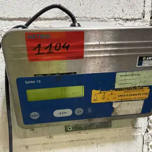 In den Boden eingelassene Industrie-Plattformwaage Mettler Toledo Spider 1S