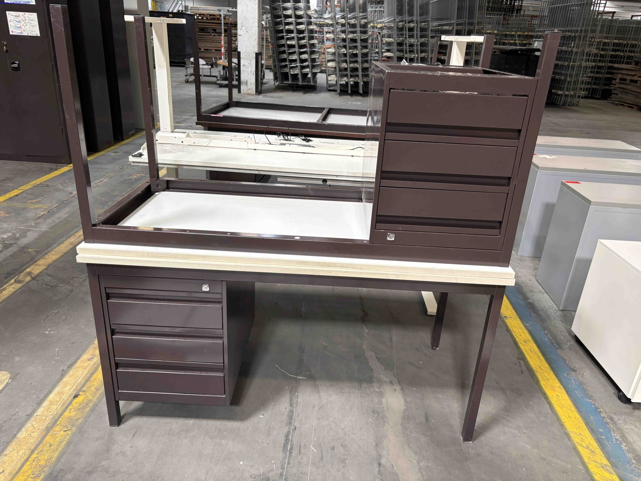 1 Set Office furniture – foto 3 – kavel bij NetBid, Roterijstraat 205-8793 Waregem