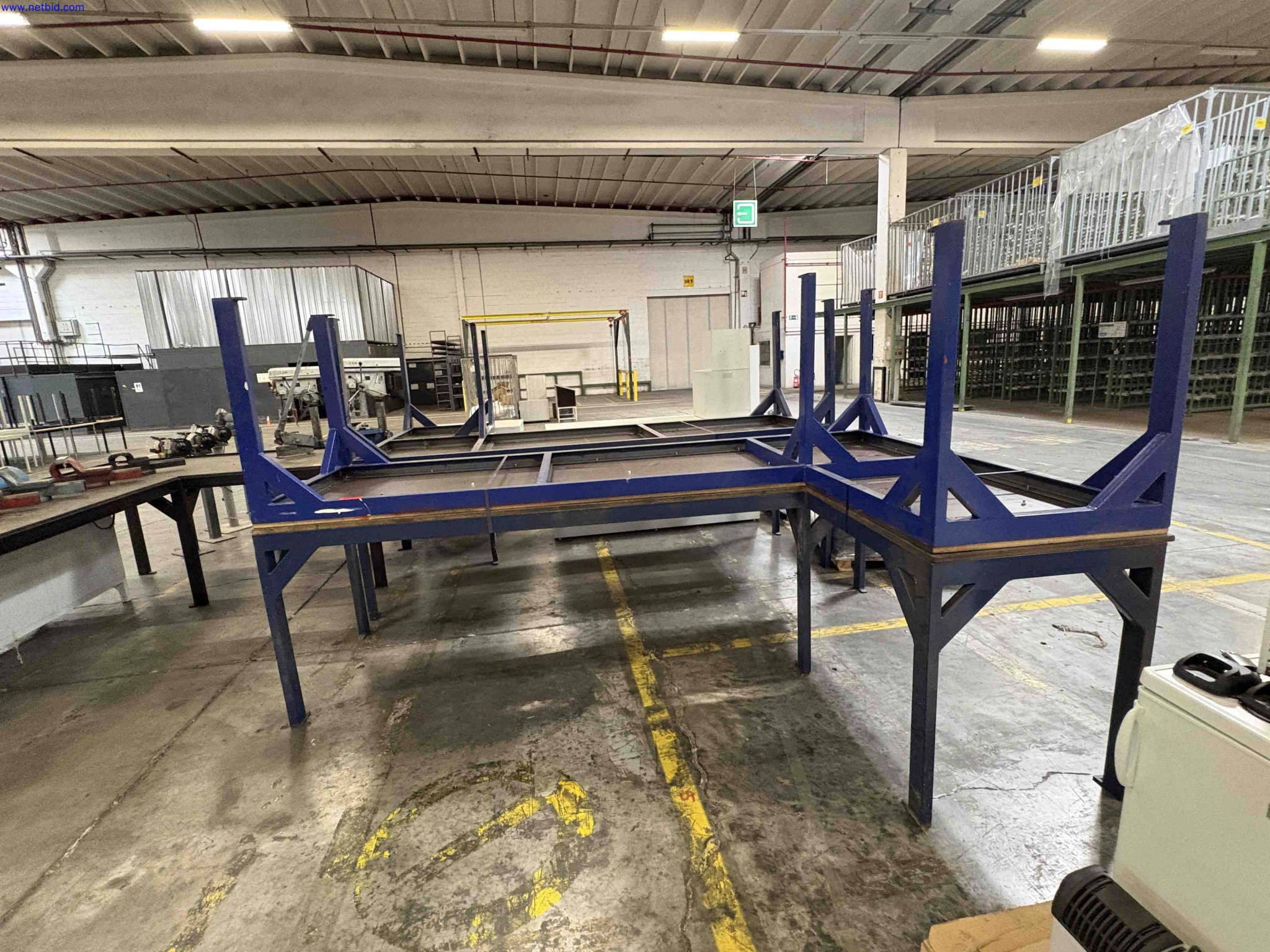 1 Set Workshop machinery, tools, benches and storage cupboards Eurokraft TB18 – foto 17 – kavel bij NetBid, Roterijstraat 205-8793 Waregem