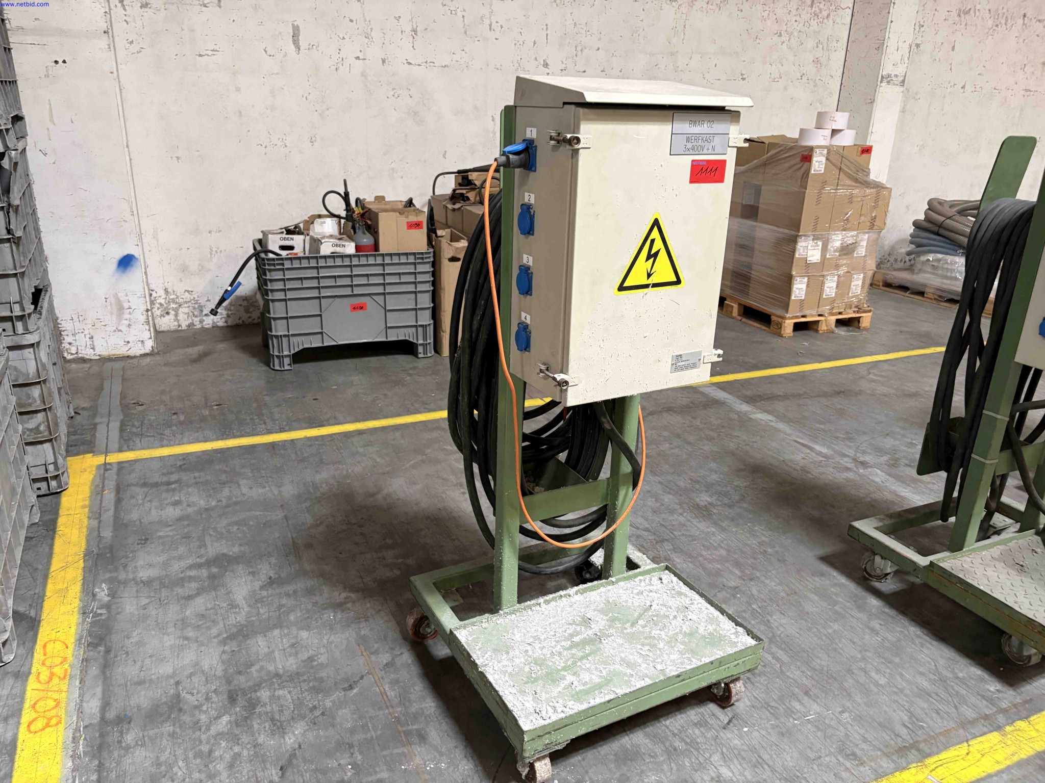 Mobile electrical distribution unit Sarel – foto 2 – kavel bij NetBid, Roterijstraat 205-8793 Waregem