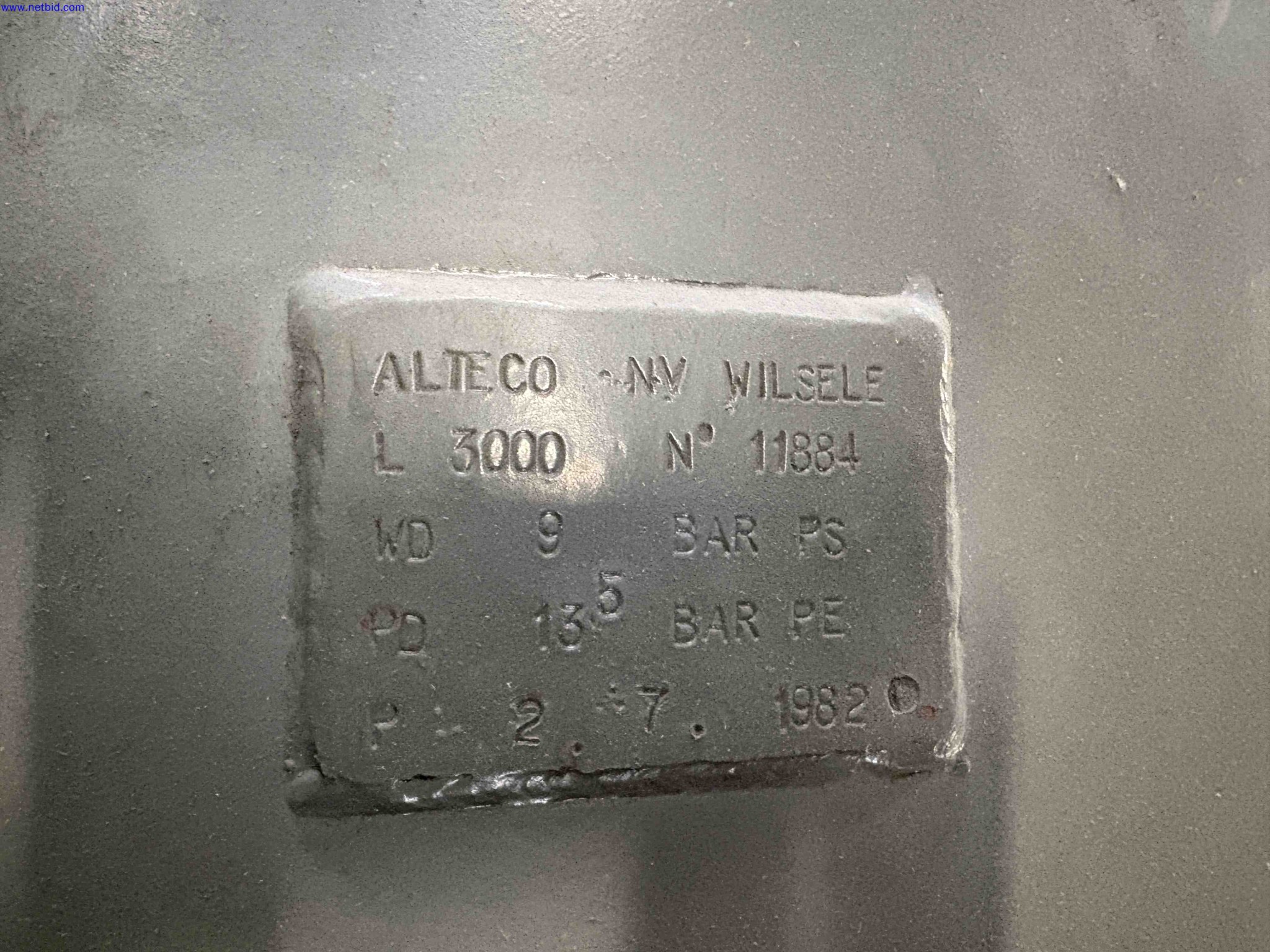 Compressed air dryer and air receiver package Drytec VTM 1035-GL Super Dryer – foto 10 – kavel bij NetBid, Roterijstraat 205-8793 Waregem
