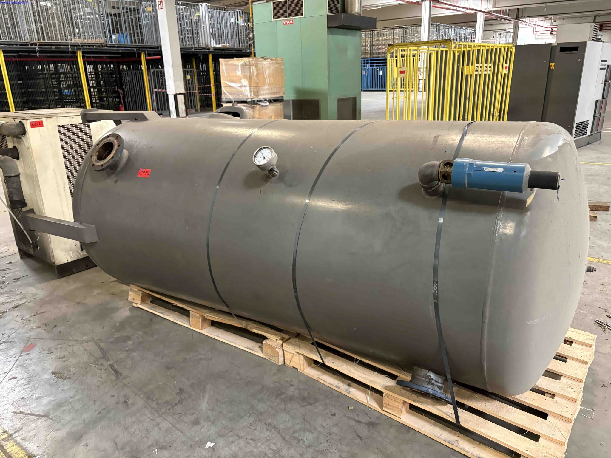 Compressed air dryer and air receiver package Drytec VTM 1035-GL Super Dryer – foto 6 – kavel bij NetBid, Roterijstraat 205-8793 Waregem
