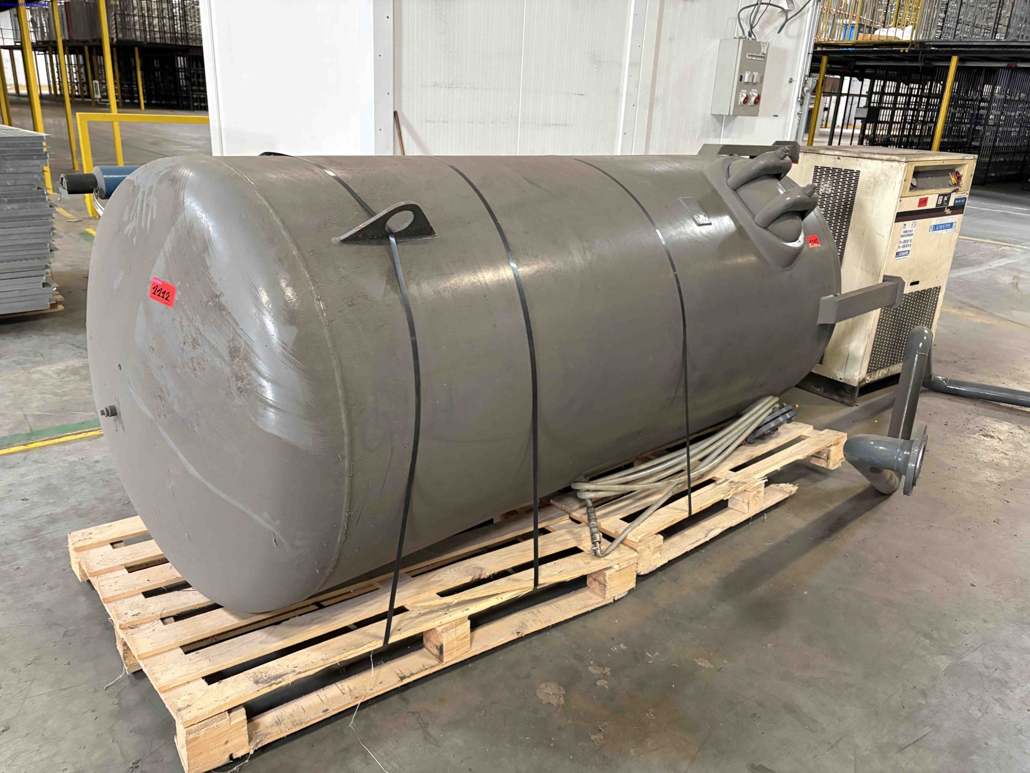Compressed air dryer and air receiver package Drytec VTM 1035-GL Super Dryer – foto 7 – kavel bij NetBid, Roterijstraat 205-8793 Waregem