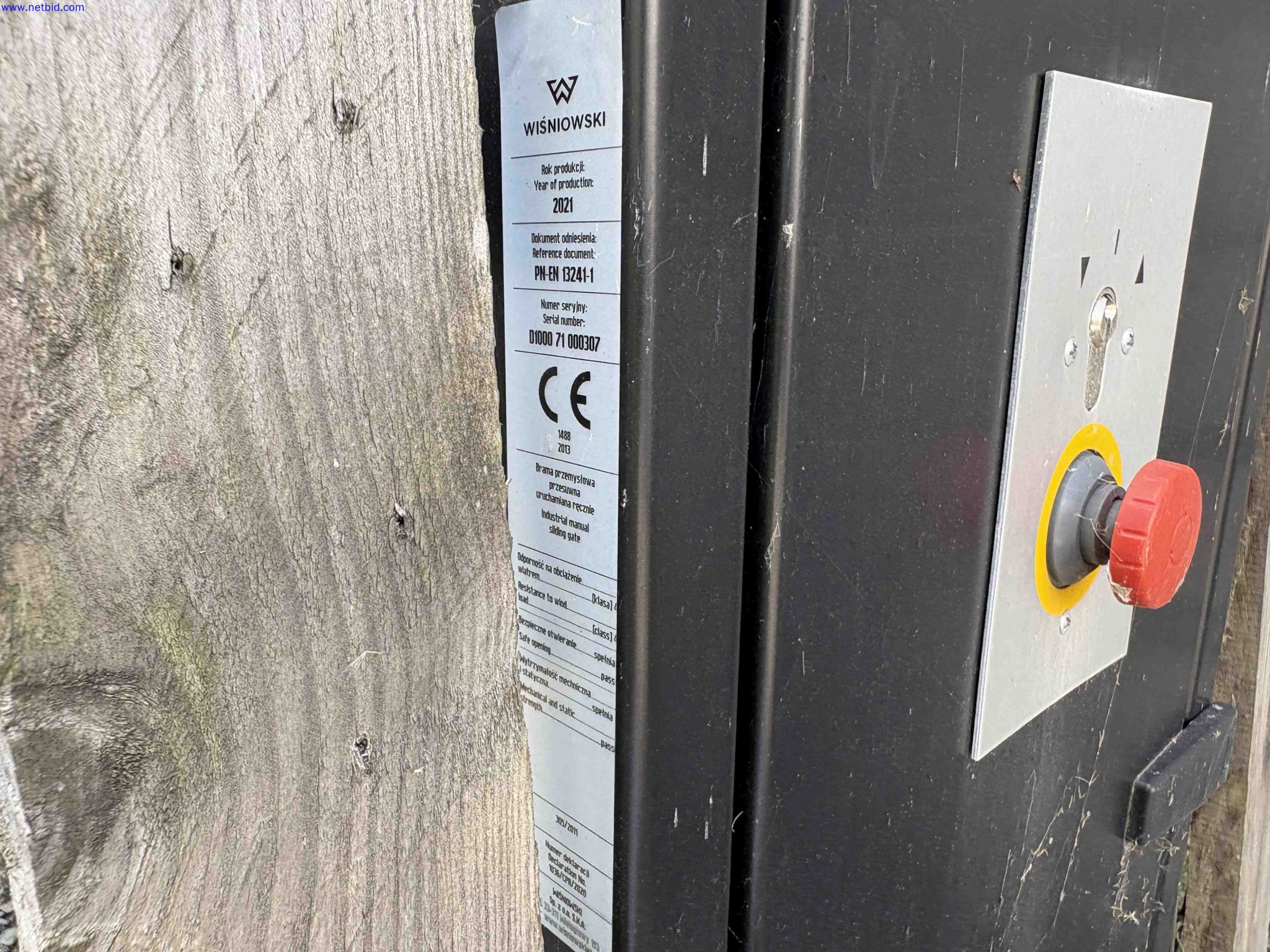 Automated sliding security gate and perimeter fencing Wisniowski – foto 4 – kavel bij NetBid, Roterijstraat 205-8793 Waregem