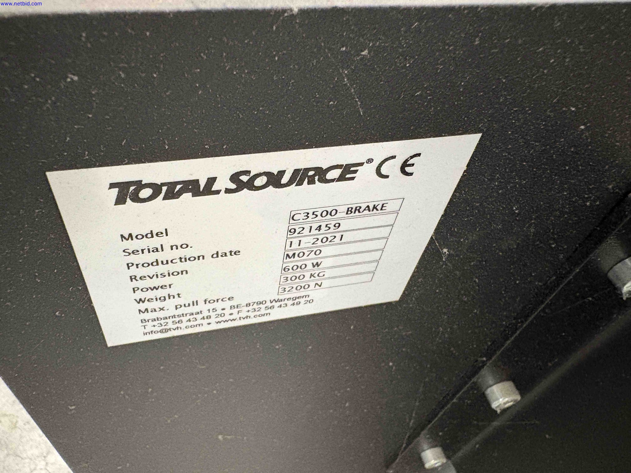 2 Battery electric pedestrian tow tugs Total Source C3500 Brake – foto 14 – kavel bij NetBid, Roterijstraat 205-8793 Waregem