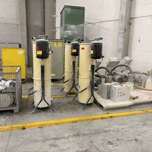 Odber granulovaného materiálu / dmychadlo Piovan Plastic Technologies