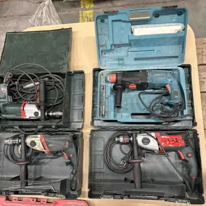 1 Set Elektrické vrtacky napájené ze síte Makita BEV 1300-2 / SBE 1100 Plus / HR2400
