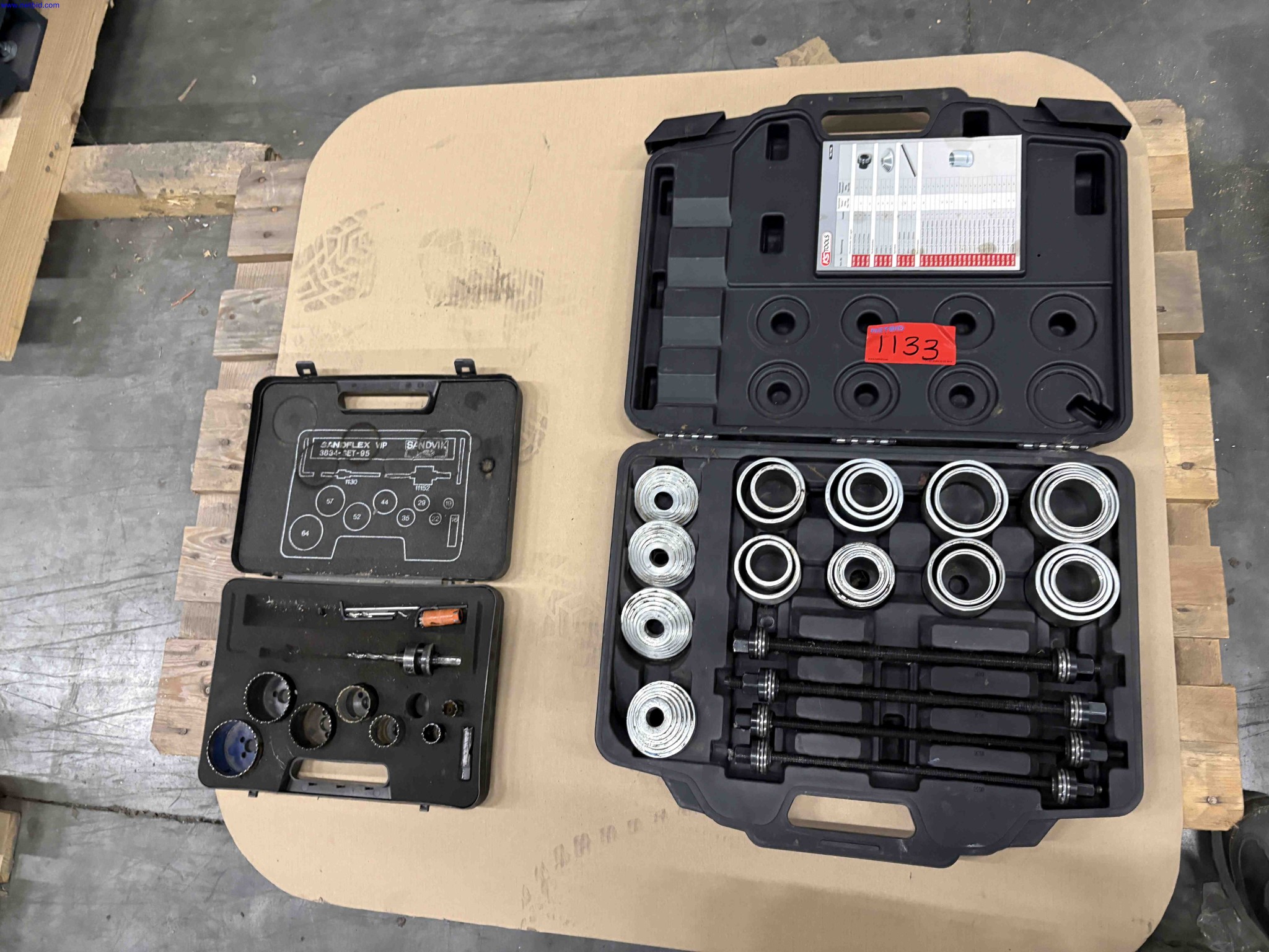 1 Set Portable power tools and inspection equipment Ridgid – foto 10 – kavel bij NetBid, Roterijstraat 205-8793 Waregem