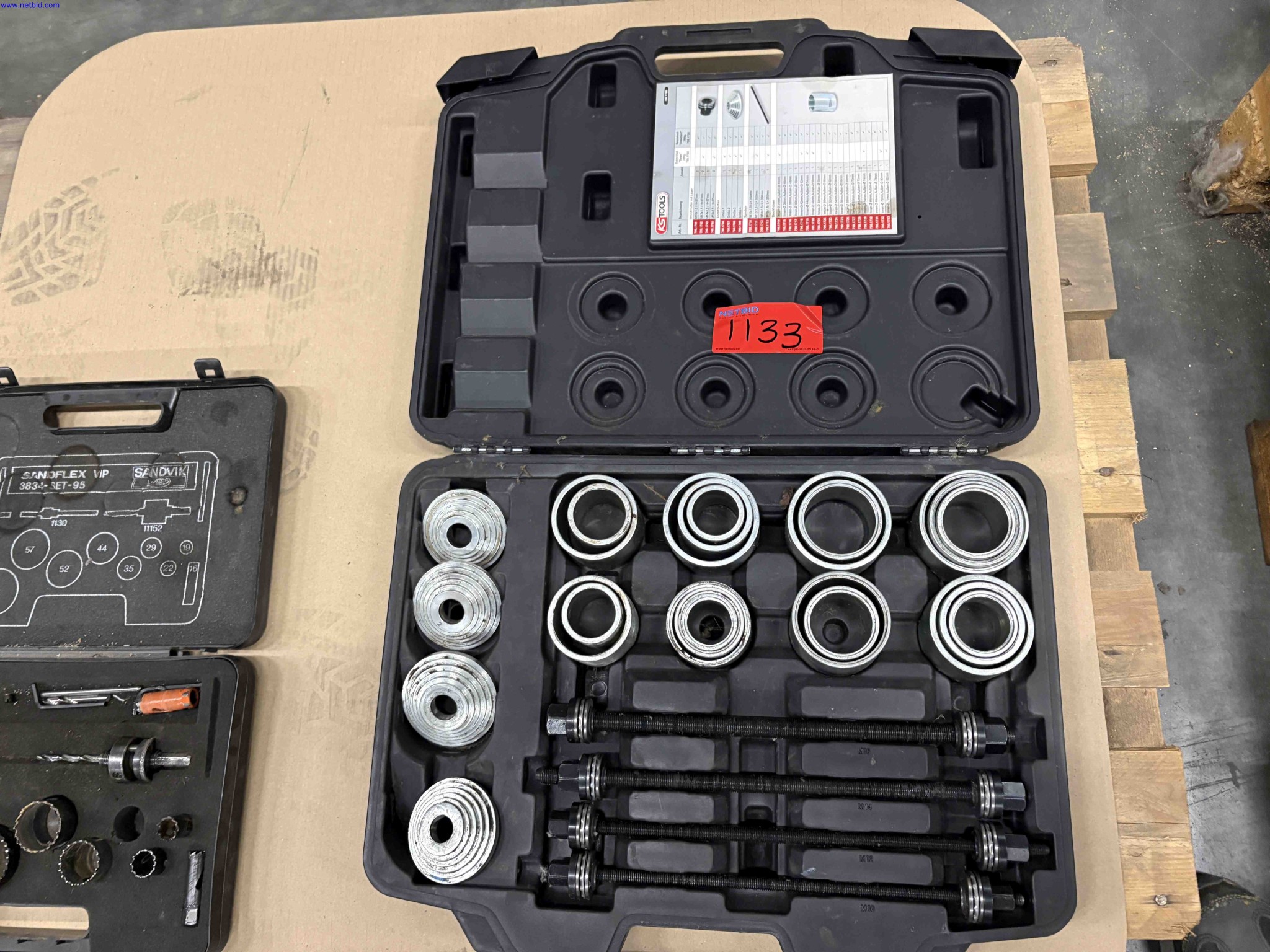 1 Set Portable power tools and inspection equipment Ridgid – foto 11 – kavel bij NetBid, Roterijstraat 205-8793 Waregem