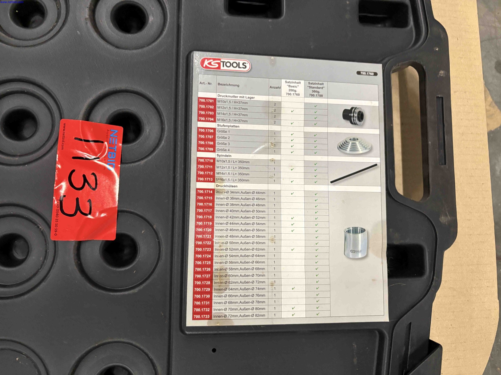 1 Set Portable power tools and inspection equipment Ridgid – foto 12 – kavel bij NetBid, Roterijstraat 205-8793 Waregem