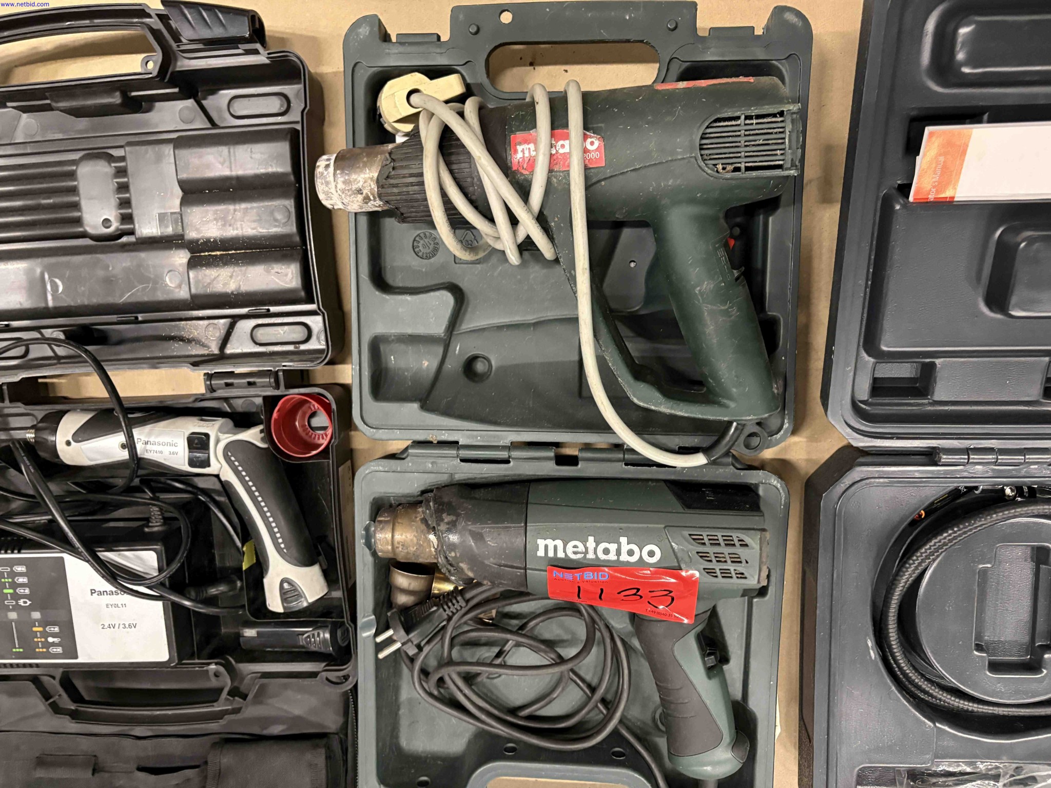 1 Set Portable power tools and inspection equipment Ridgid – foto 7 – kavel bij NetBid, Roterijstraat 205-8793 Waregem