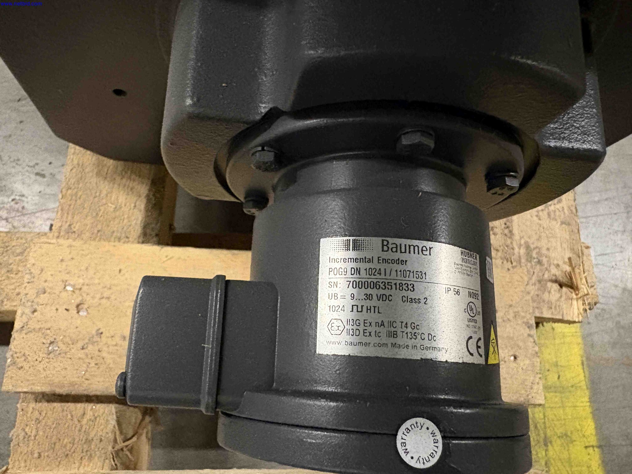 Separately excited DC motor Siemens – foto 6 – kavel bij NetBid, Roterijstraat 205-8793 Waregem