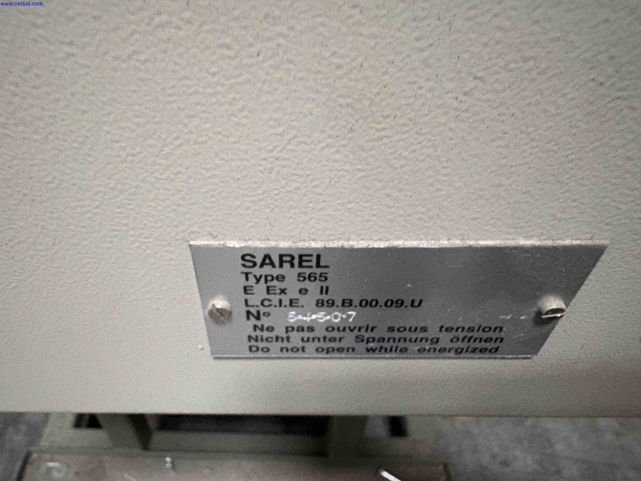 2 Mobile electrical distribution boxes Sarel Type 565 – foto 3 – kavel bij NetBid, Roterijstraat 205-8793 Waregem