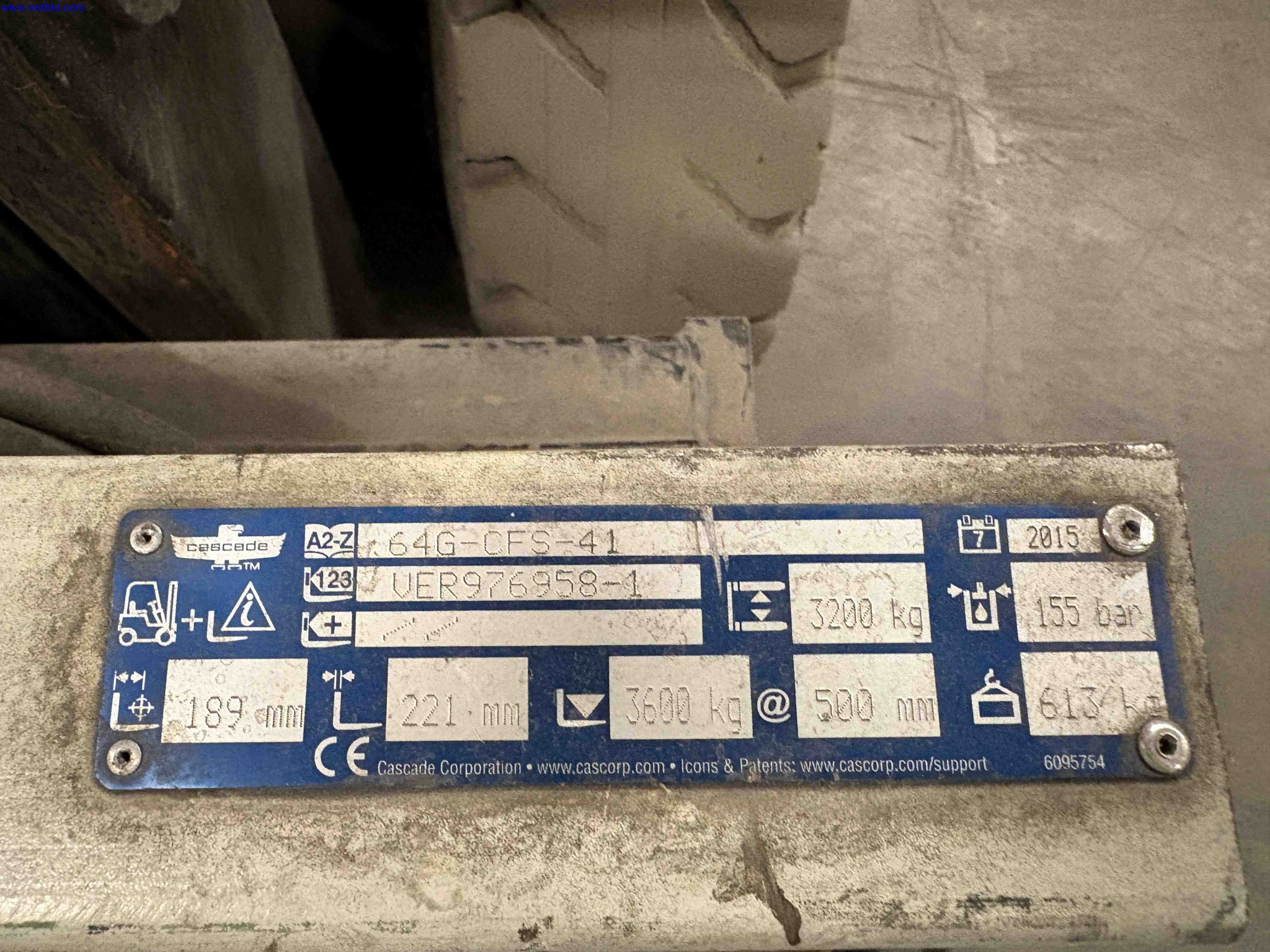LPG counterbalance forklift truck Hyster H4.0FT5 – foto 10 – kavel bij NetBid, Roterijstraat 205-8793 Waregem