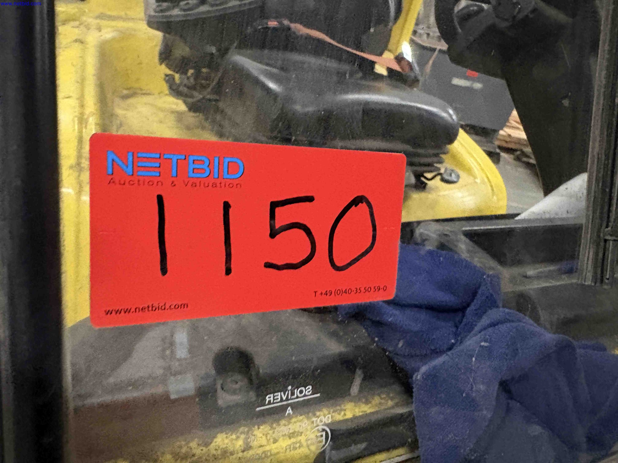 LPG counterbalance forklift truck Hyster H4.0FT5 – foto 17 – kavel bij NetBid, Roterijstraat 205-8793 Waregem
