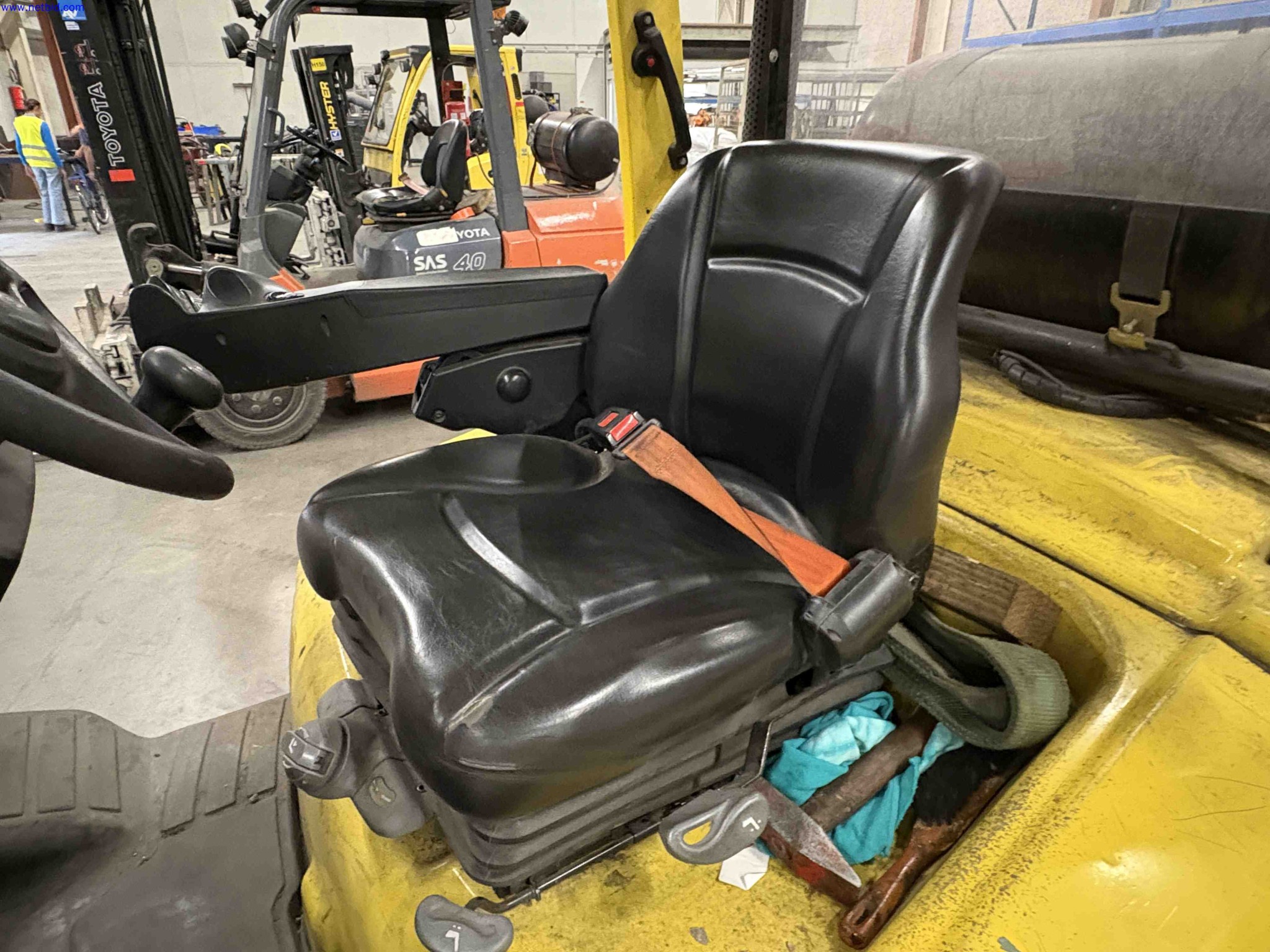 LPG counterbalance forklift truck Hyster H4.0FT6 – foto 10 – kavel bij NetBid, Roterijstraat 205-8793 Waregem