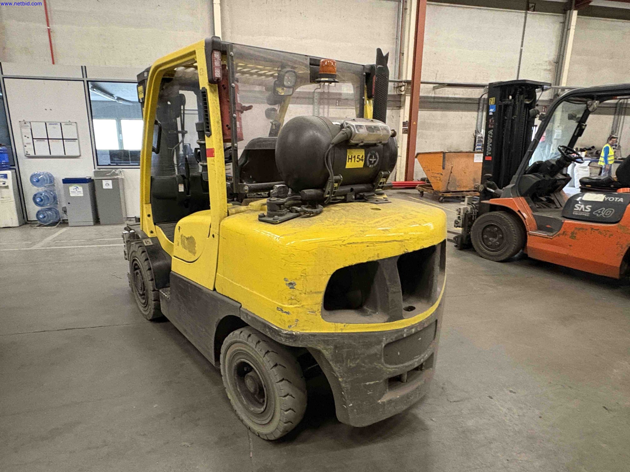 LPG counterbalance forklift truck Hyster H4.0FT6 – foto 15 – kavel bij NetBid, Roterijstraat 205-8793 Waregem