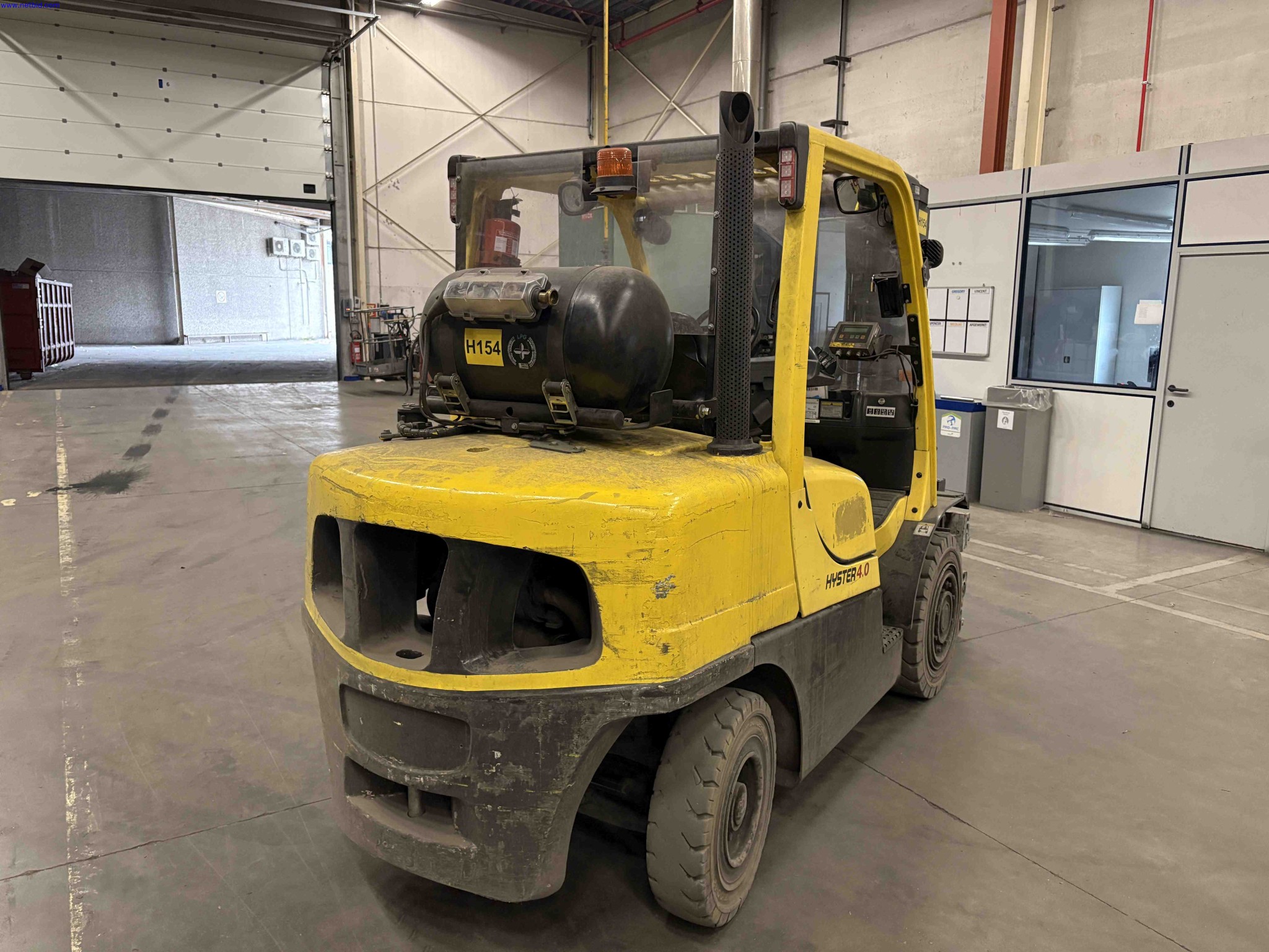 LPG counterbalance forklift truck Hyster H4.0FT6 – foto 4 – kavel bij NetBid, Roterijstraat 205-8793 Waregem