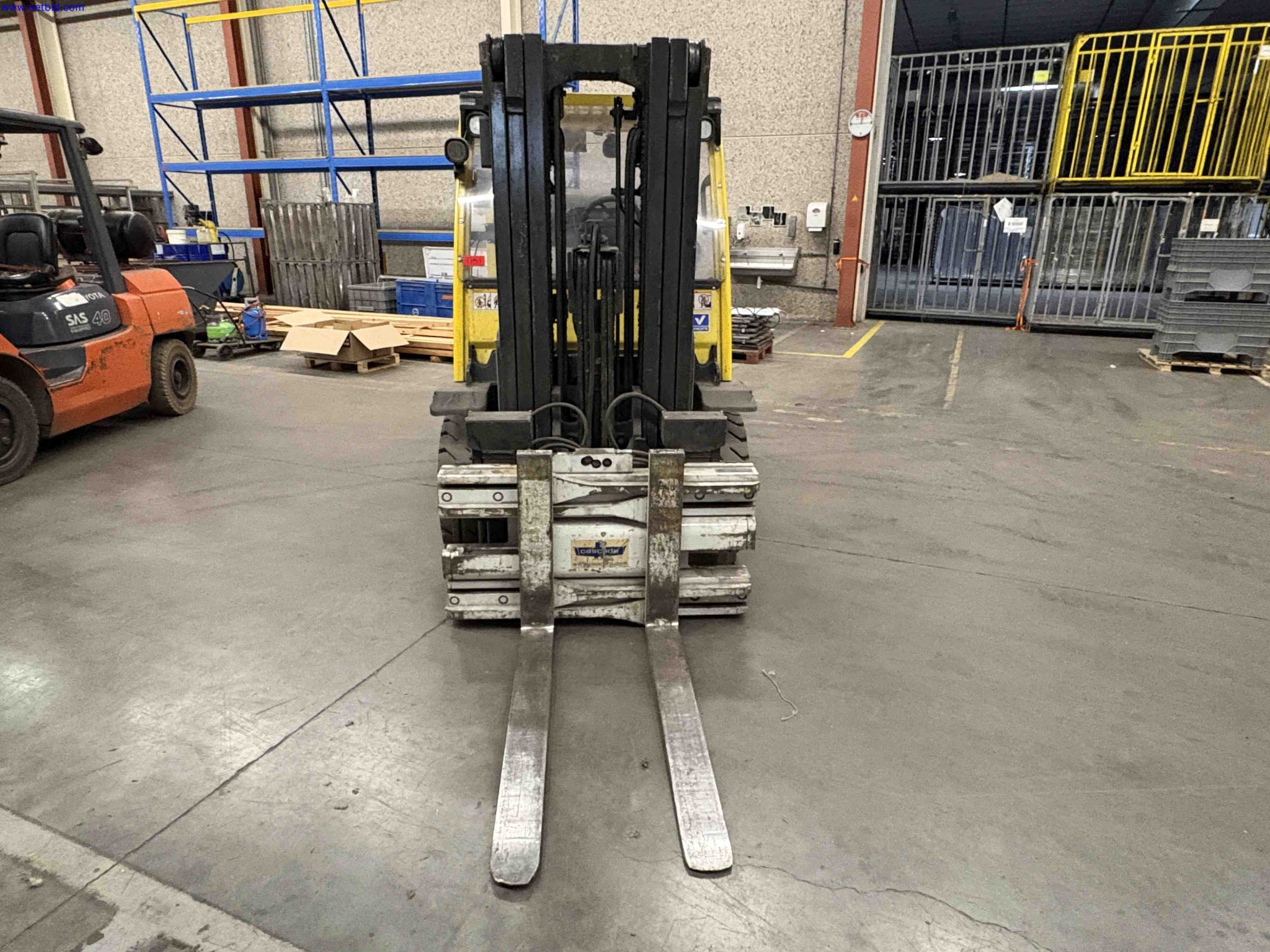 LPG counterbalance forklift truck Hyster H4.0FT6 – foto 5 – kavel bij NetBid, Roterijstraat 205-8793 Waregem