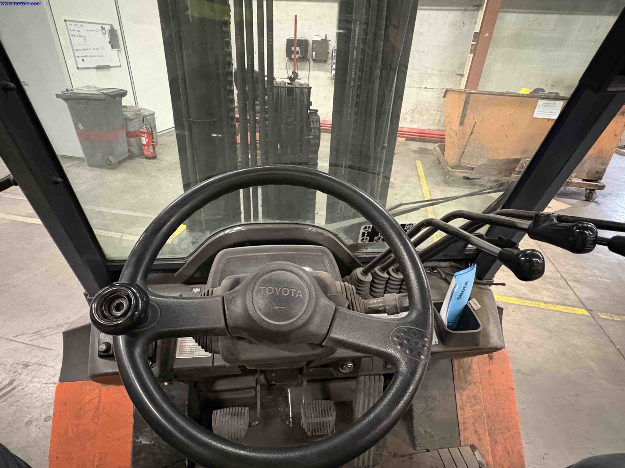LPG counterbalance forklift truck Toyota D2-7FGF35 – foto 11 – kavel bij NetBid, Roterijstraat 205-8793 Waregem