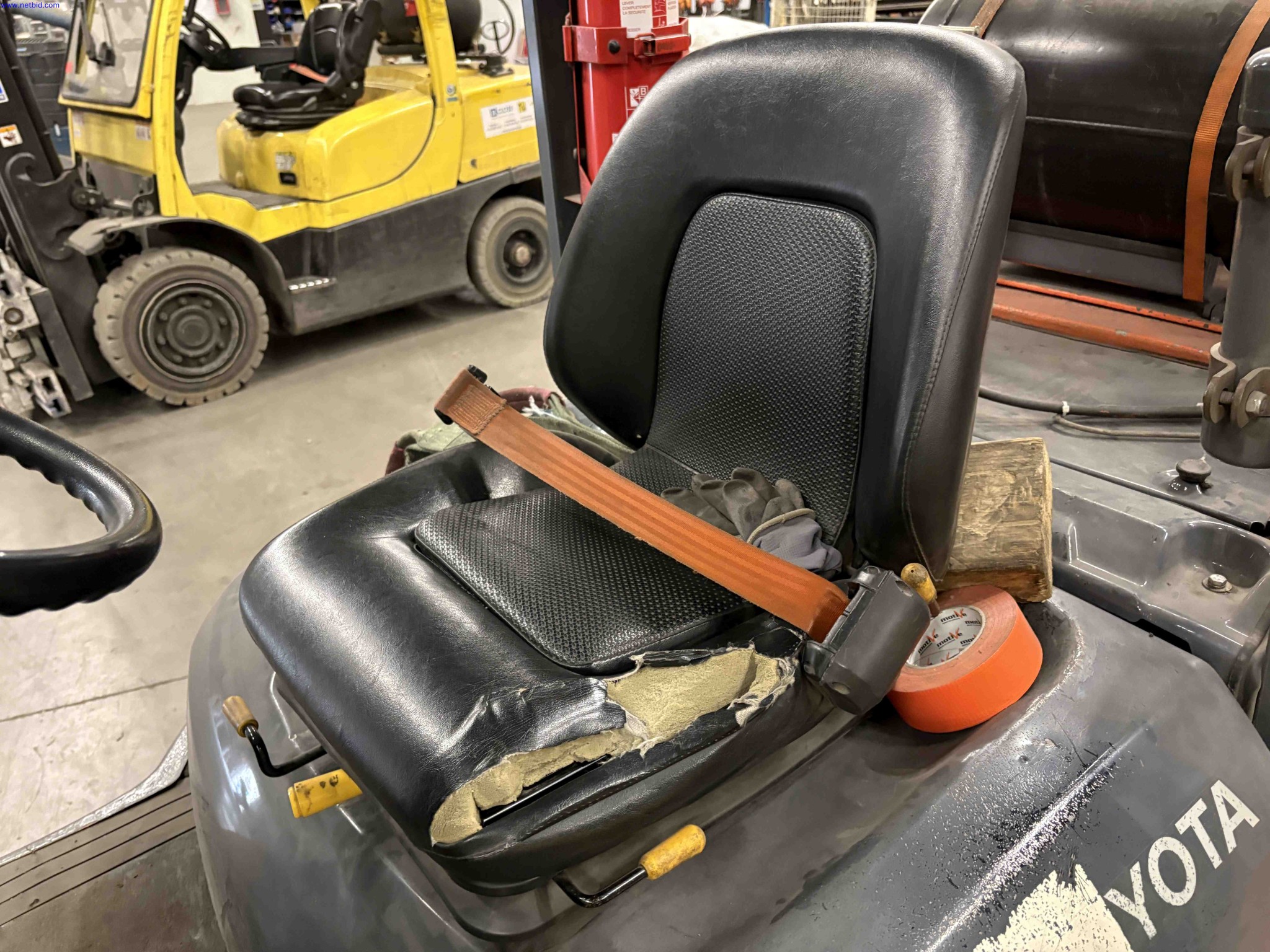 LPG counterbalance forklift truck Toyota D2-7FGF35 – foto 15 – kavel bij NetBid, Roterijstraat 205-8793 Waregem