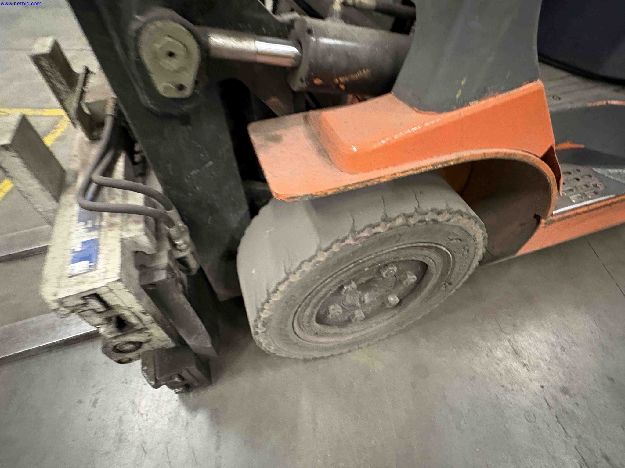 LPG counterbalance forklift truck Toyota D2-7FGF35 – foto 8 – kavel bij NetBid, Roterijstraat 205-8793 Waregem