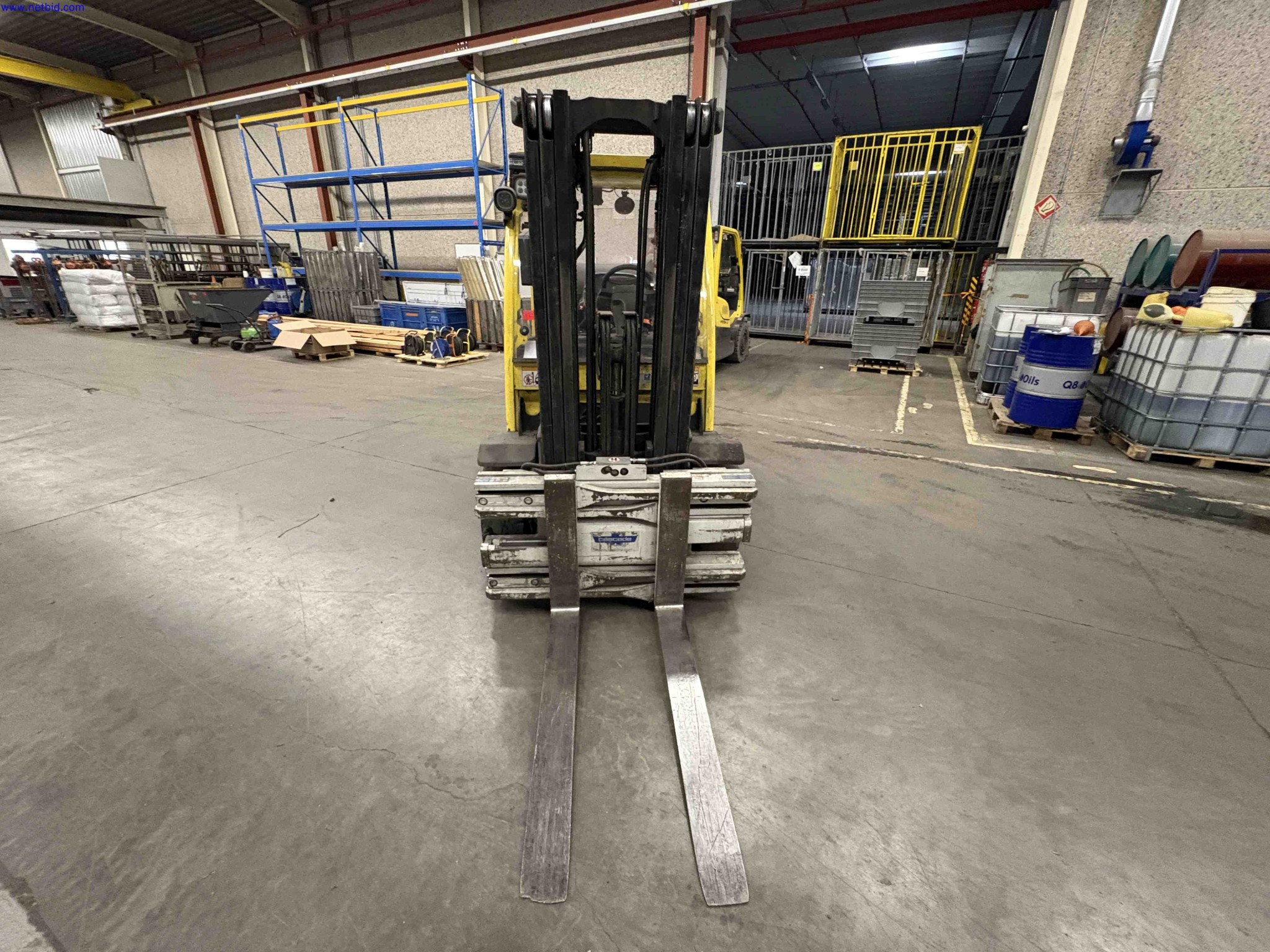 LPG counterbalance forklift truck Hyster H3.5FT – foto 5 – kavel bij NetBid, Roterijstraat 205-8793 Waregem