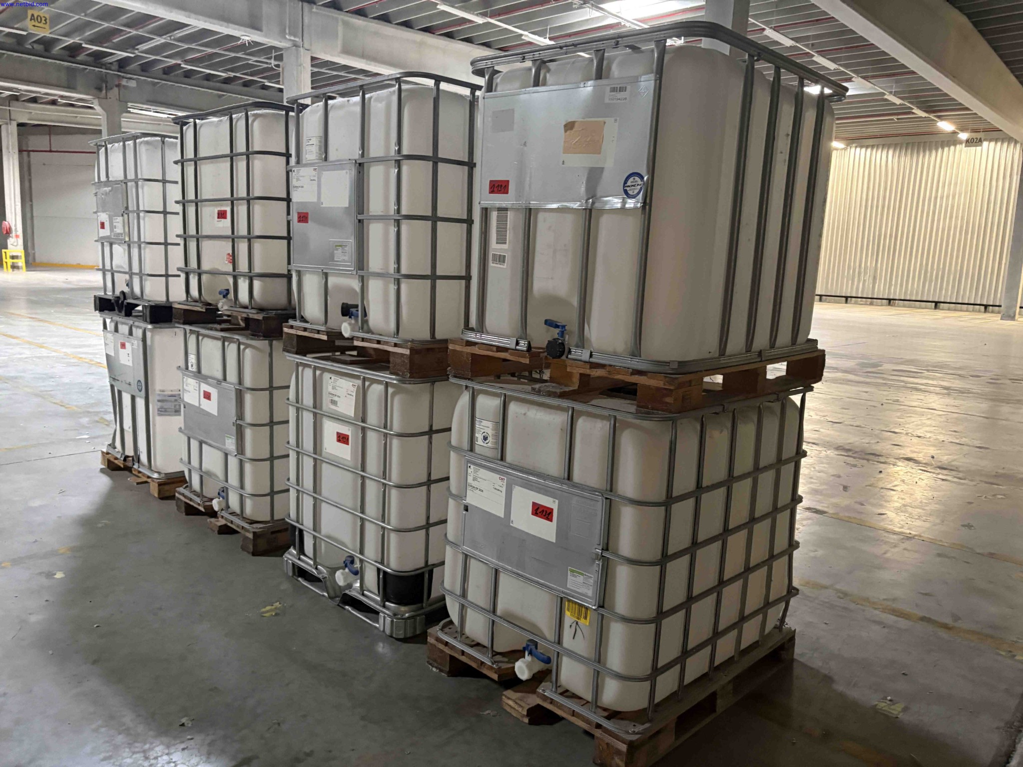 10 IBC bulk storage containers – foto 2 – kavel bij NetBid, Roterijstraat 205-8793 Waregem