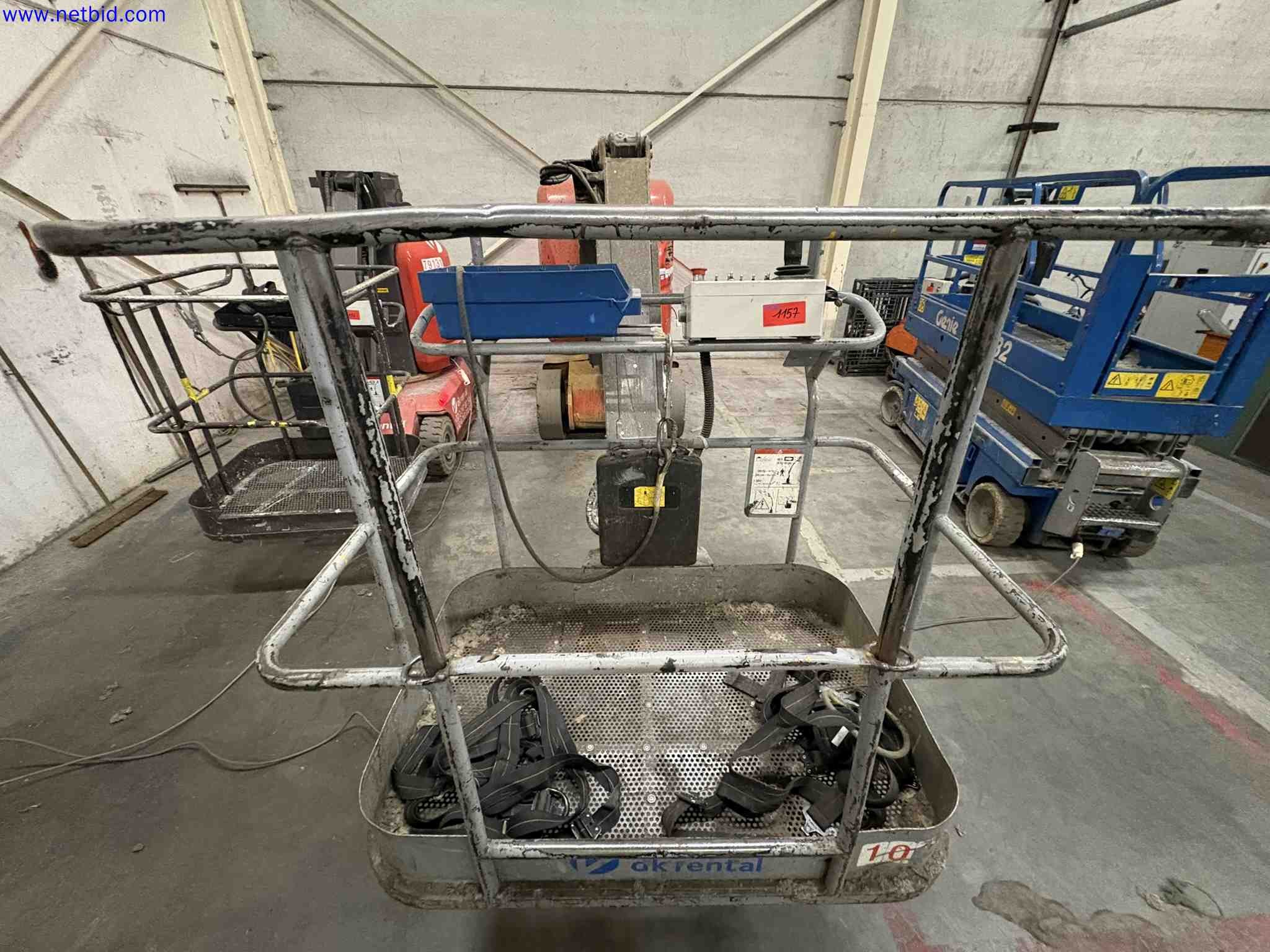 Battery-powered, self-propelled vertical mast aerial work platform Manitou 120 AETJ – foto 6 – kavel bij NetBid, Roterijstraat 205-8793 Waregem