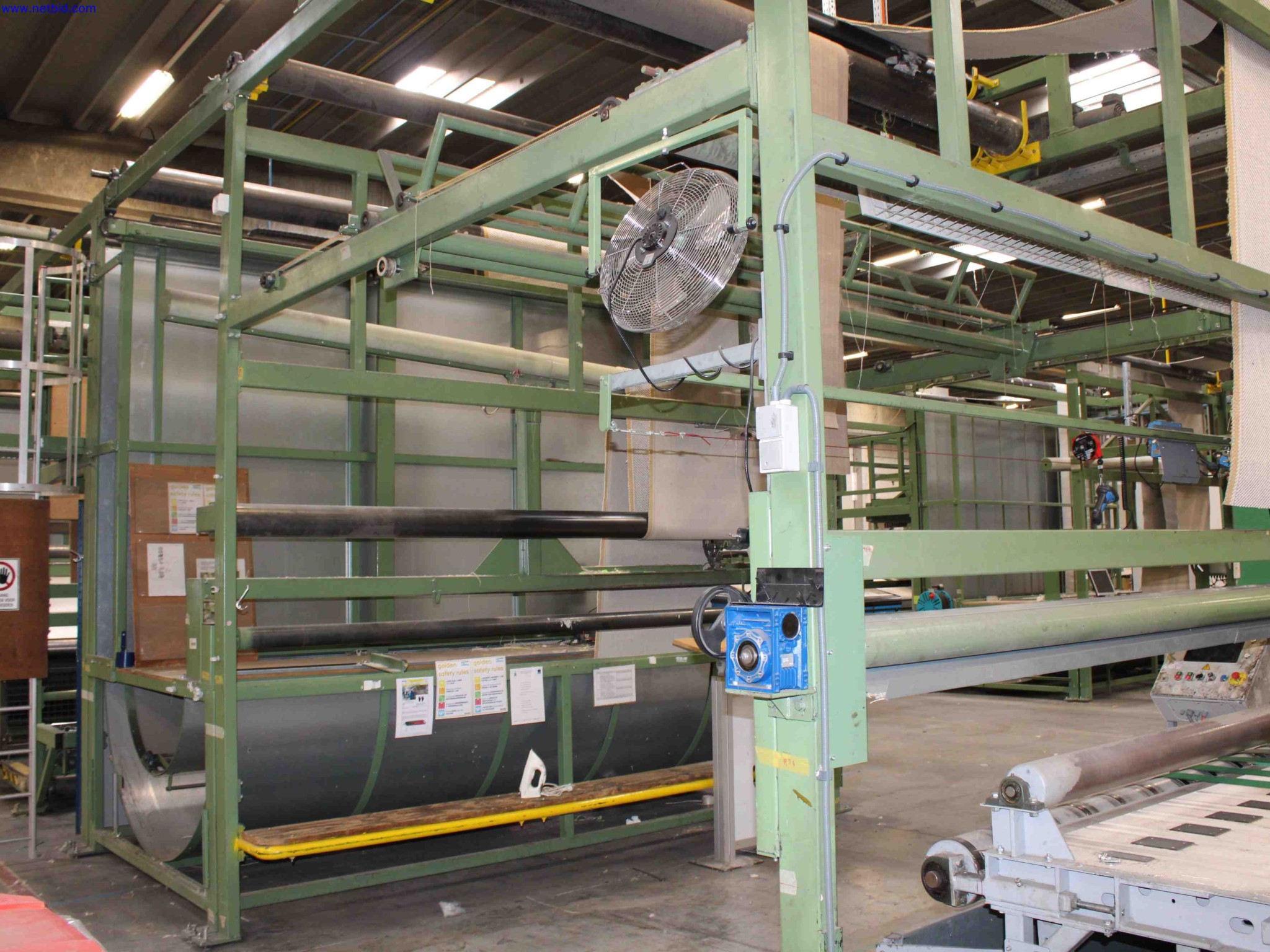 Plant closure at Balta Industries (Belgium) - production facilities of a carpet manufacturer-5