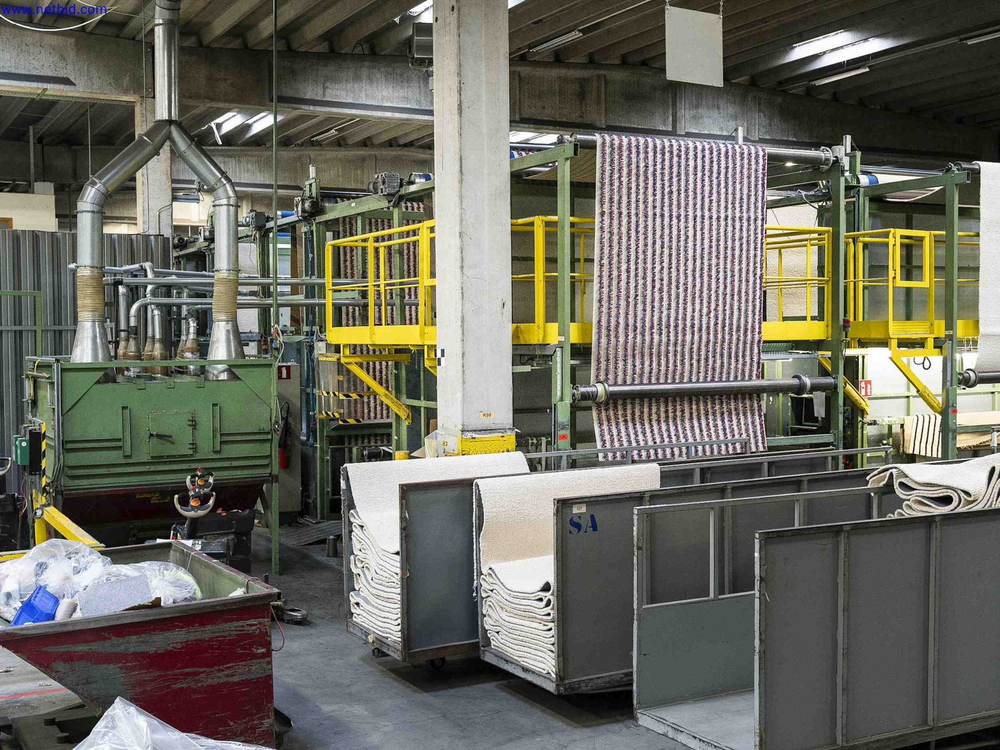 Plant closure at Balta Industries (Belgium) - production facilities of a carpet manufacturer-2