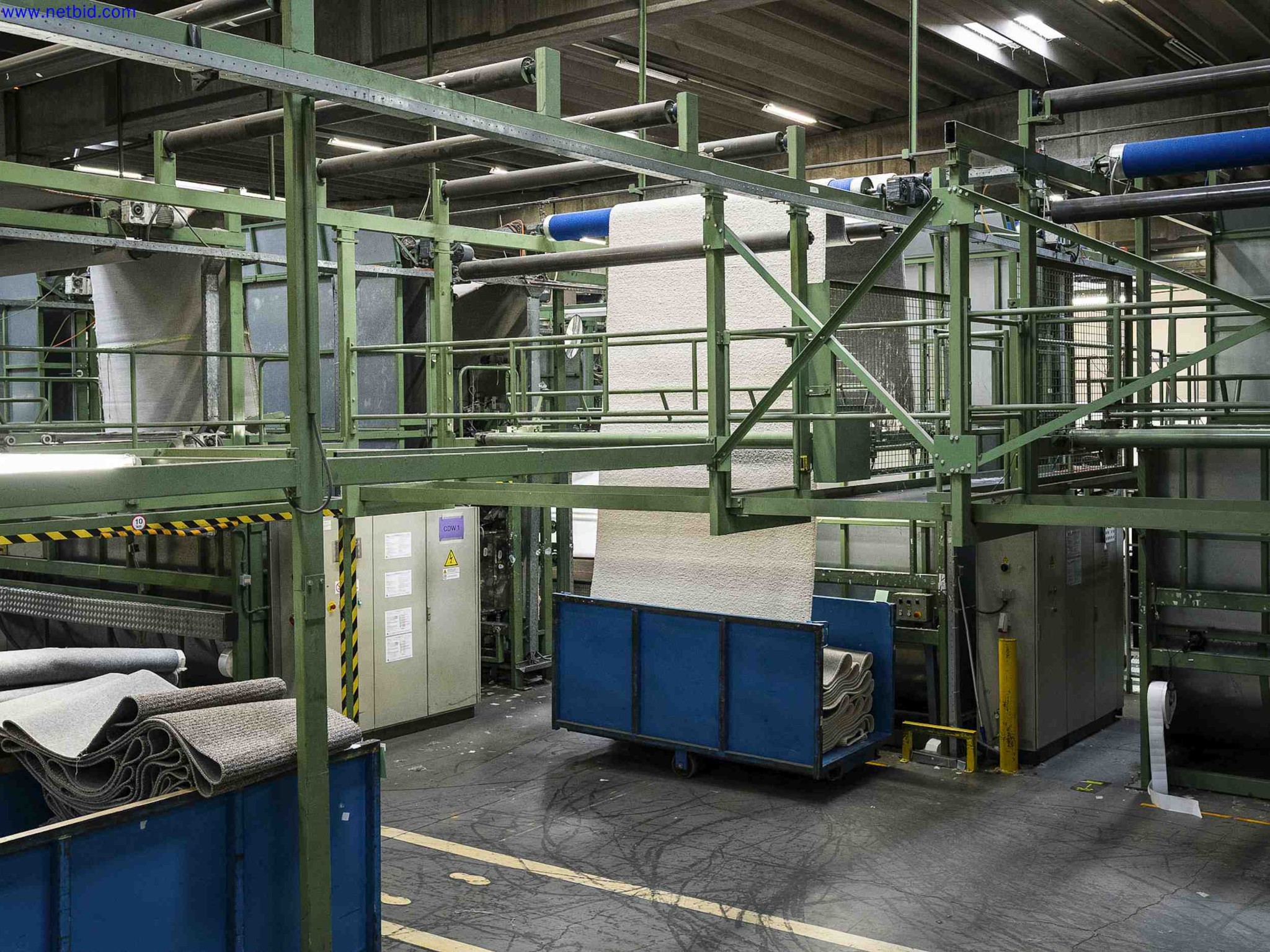 Plant closure at Balta Industries (Belgium) - production facilities of a carpet manufacturer-14