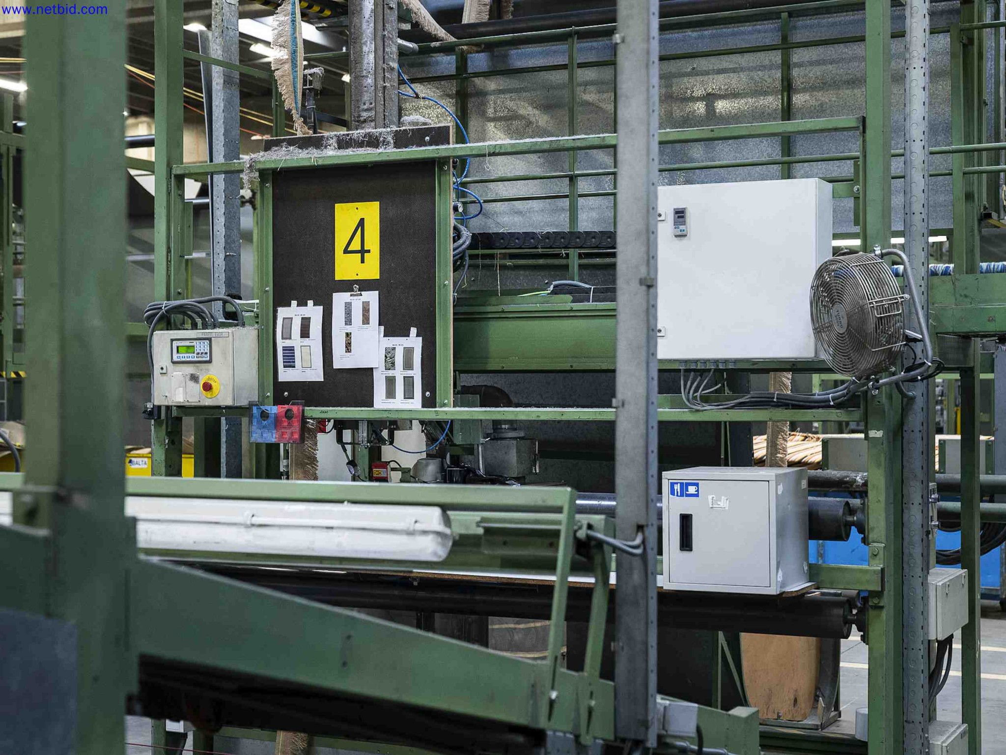 Uzavření závodu Balta Industries (Belgie) - výrobní zařízení výrobce koberců-12