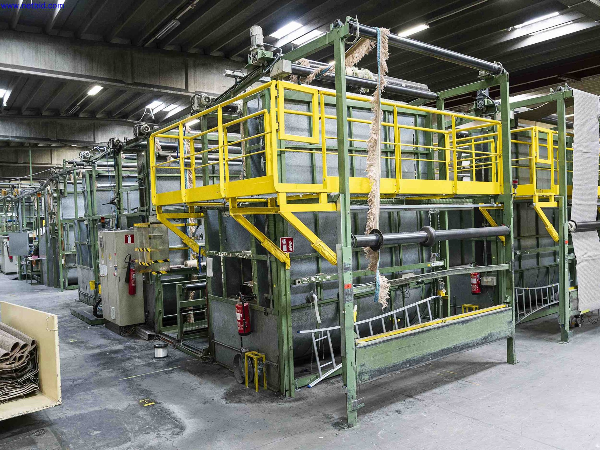 Uzavření závodu Balta Industries (Belgie) - výrobní zařízení výrobce koberců-5