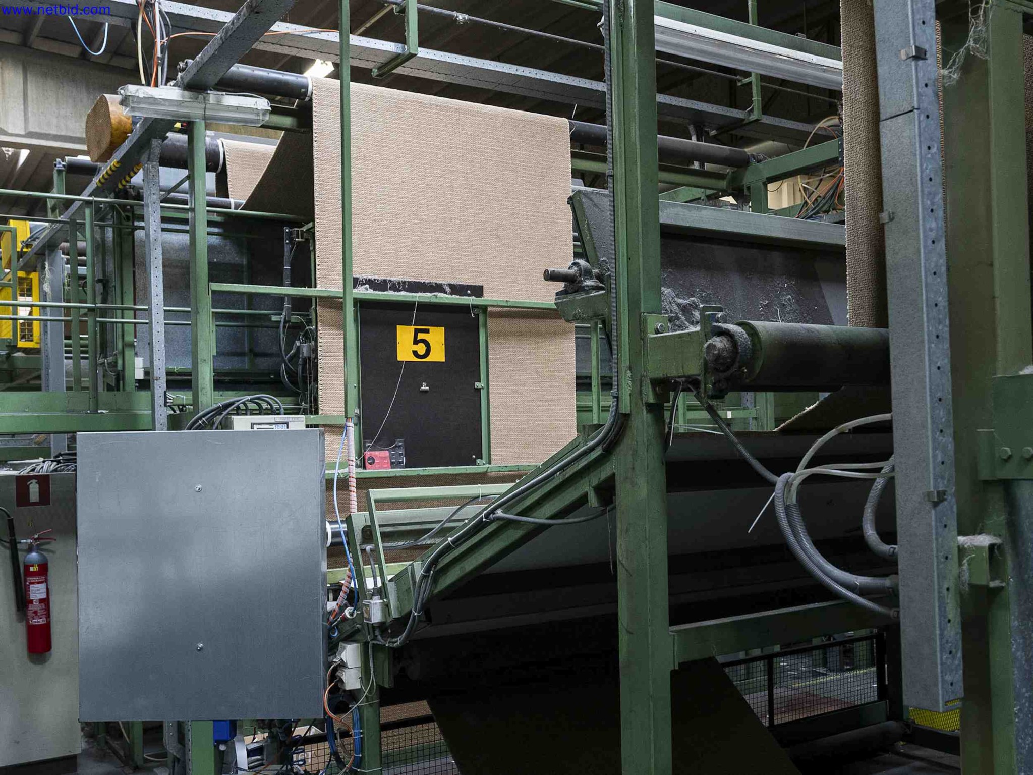 Uzavření závodu Balta Industries (Belgie) - výrobní zařízení výrobce koberců-12