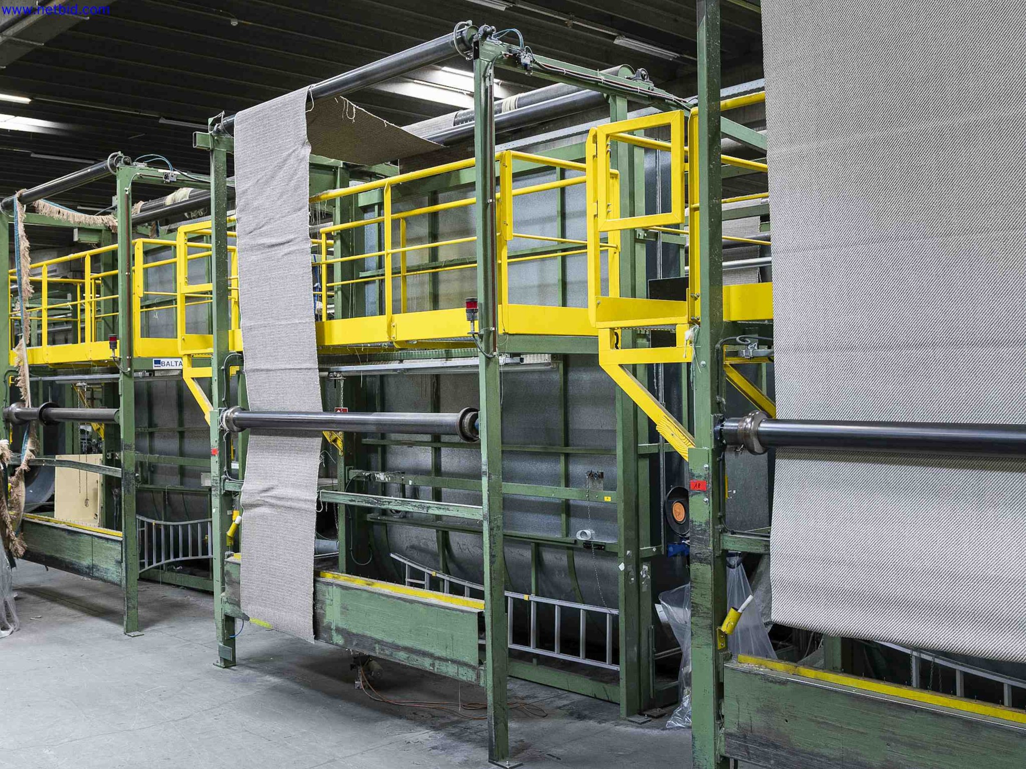 Uzavření závodu Balta Industries (Belgie) - výrobní zařízení výrobce koberců-1