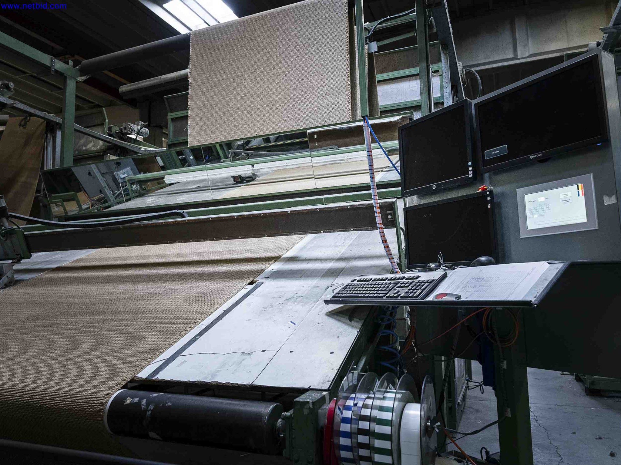 Uzavření závodu Balta Industries (Belgie) - výrobní zařízení výrobce koberců-3