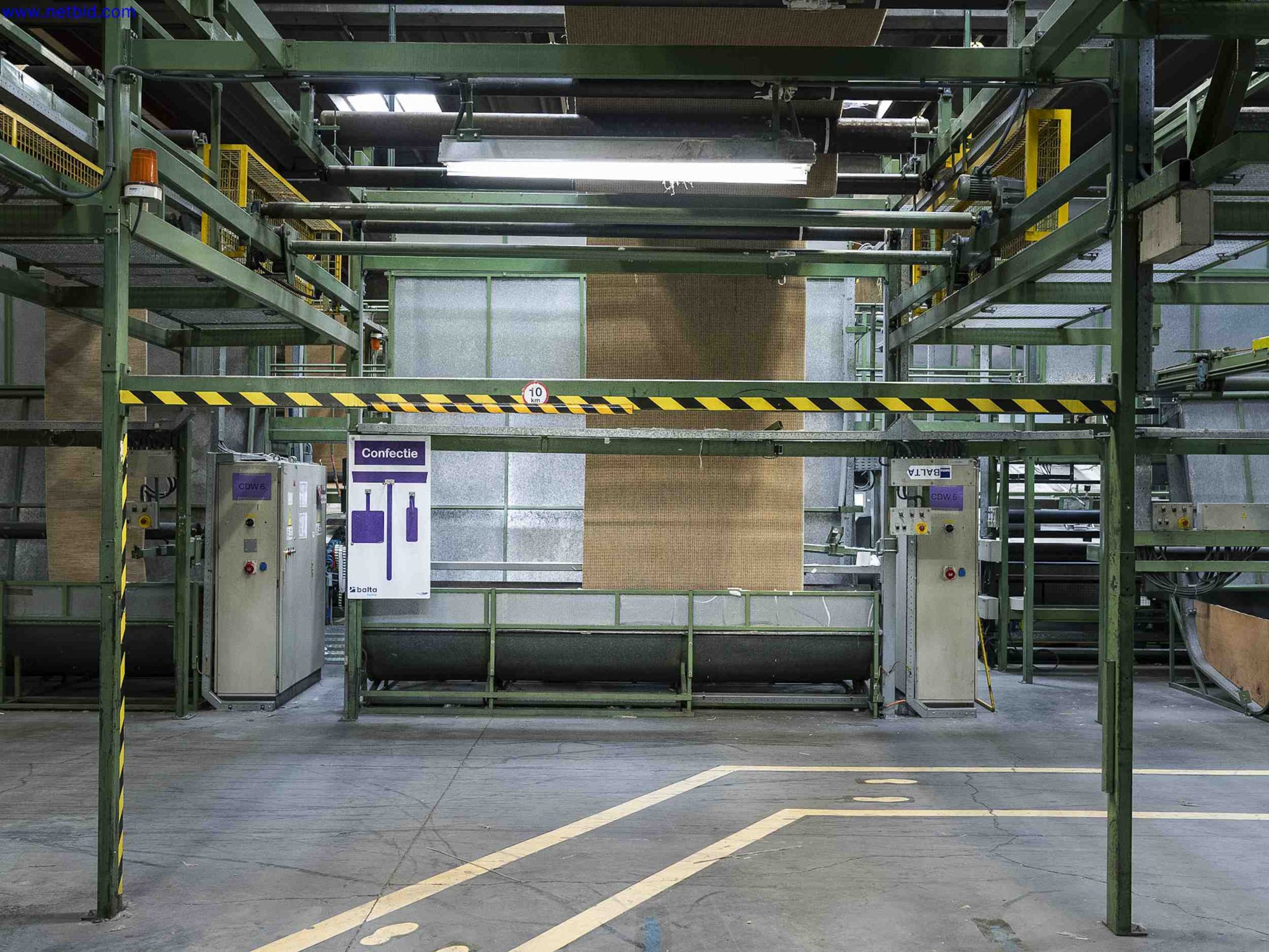 Uzavření závodu Balta Industries (Belgie) - výrobní zařízení výrobce koberců-4