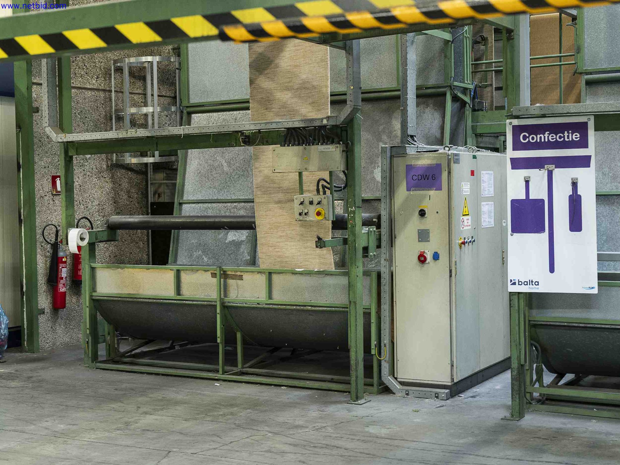 Plant closure at Balta Industries (Belgium) - production facilities of a carpet manufacturer-8