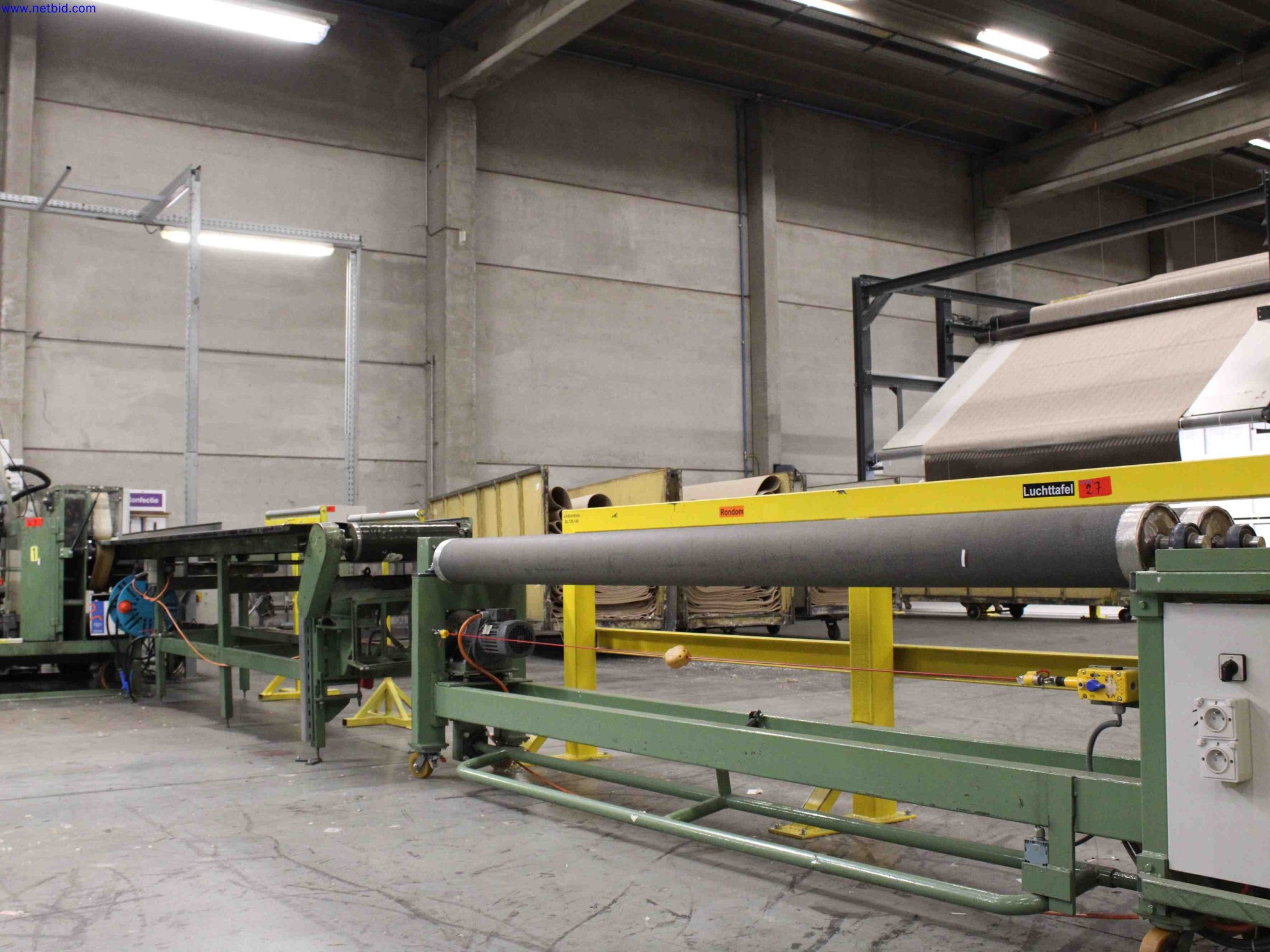 Plant closure at Balta Industries (Belgium) - production facilities of a carpet manufacturer-1