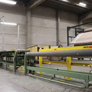 Inspection table with glue unit